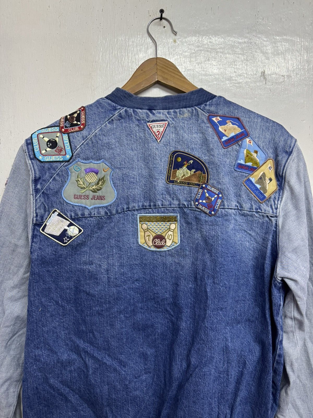 Guess × Vintage Vintage Guess Jacket Patchwork Size US M / EU 48-50 / 2 - 5 Thumbnail
