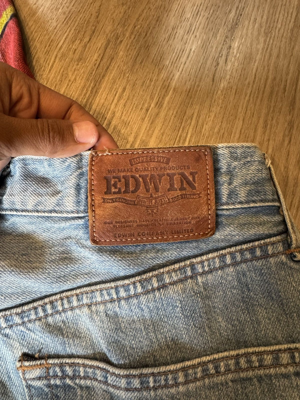 Edwin EDWIN CUSTOM PAINTED BAGGY JEANS Size US 30 / EU 46 - 5 Thumbnail