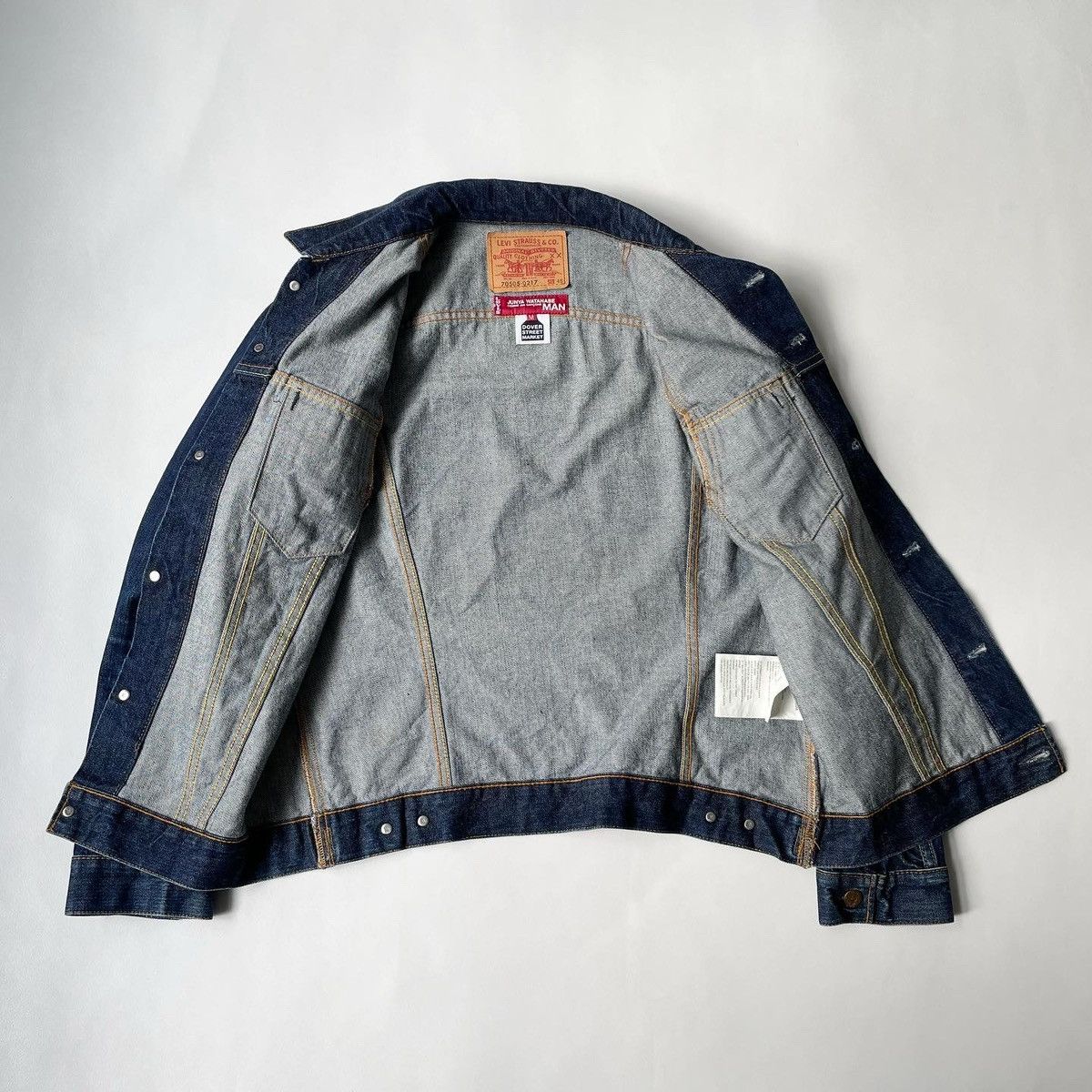 Comme des Garcons A/W 05 Re Worked Blue Denim Jacket Size US M / EU 48-50 / 2 - 7 Thumbnail