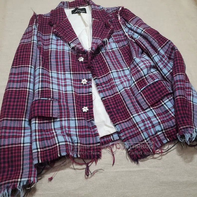 Comme des Garcons Comme Des Garcons Frayed Jacket Size S / US 4 / IT 40 - 3 Thumbnail