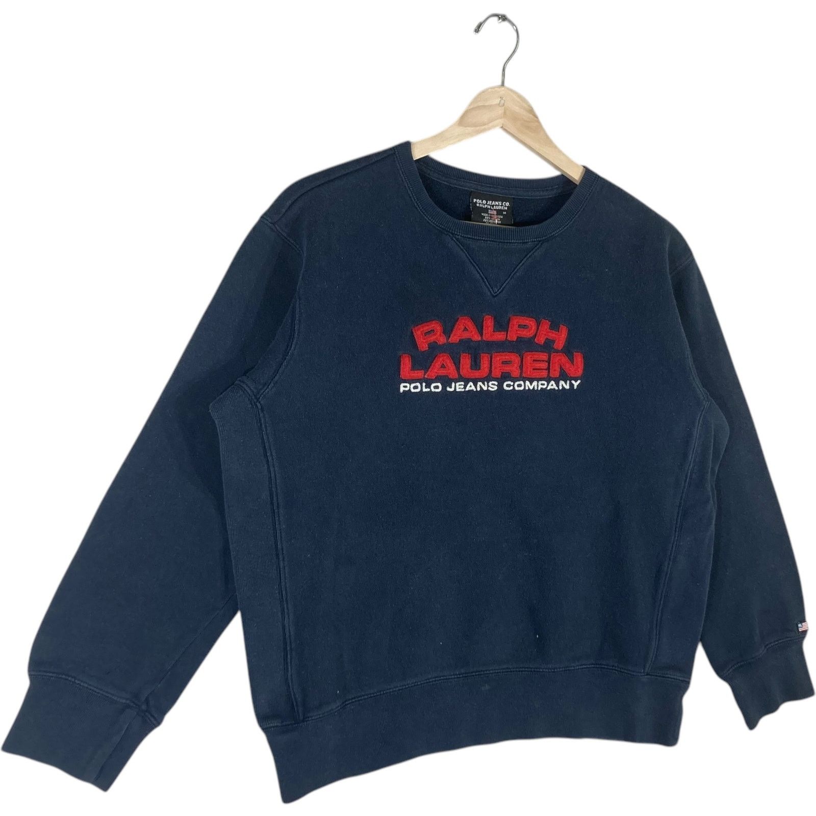 Polo Ralph Lauren Vintage Ralph Lauren Polo Jeans Co. Crewneck Men's M Size US M / EU 48-50 / 2 - 4 Thumbnail
