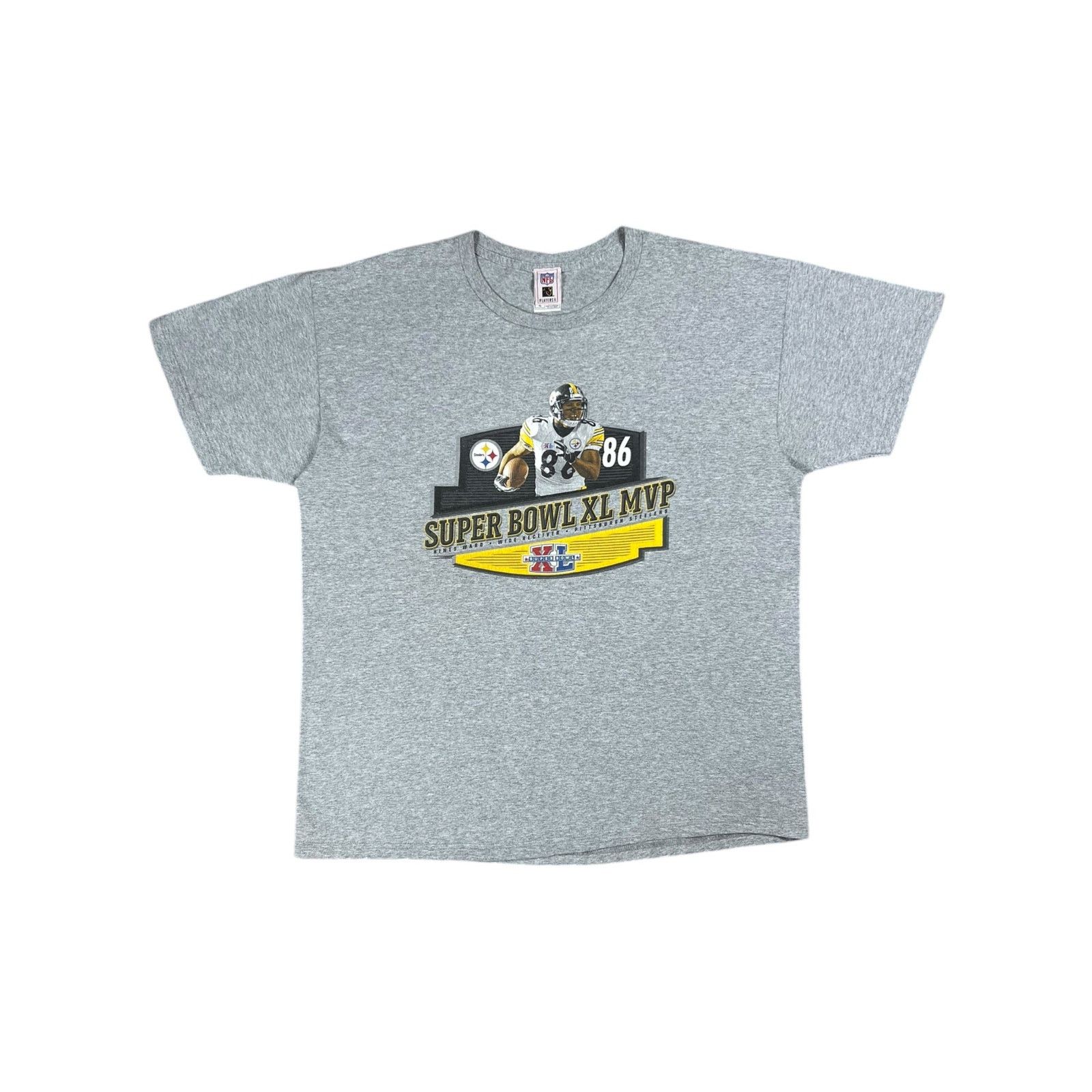 NFL × Vintage Vintage Pittsburgh Steelers Hines Ward Super Bowl MVP tee Size US XL / EU 56 / 4 - 1 Thumbnail