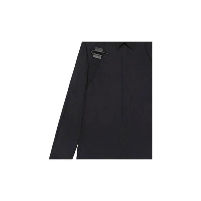 Givenchy o1w1db10325 Harness detail Shirt in Black Size US L / EU 52-54 / 3 - 3 Thumbnail