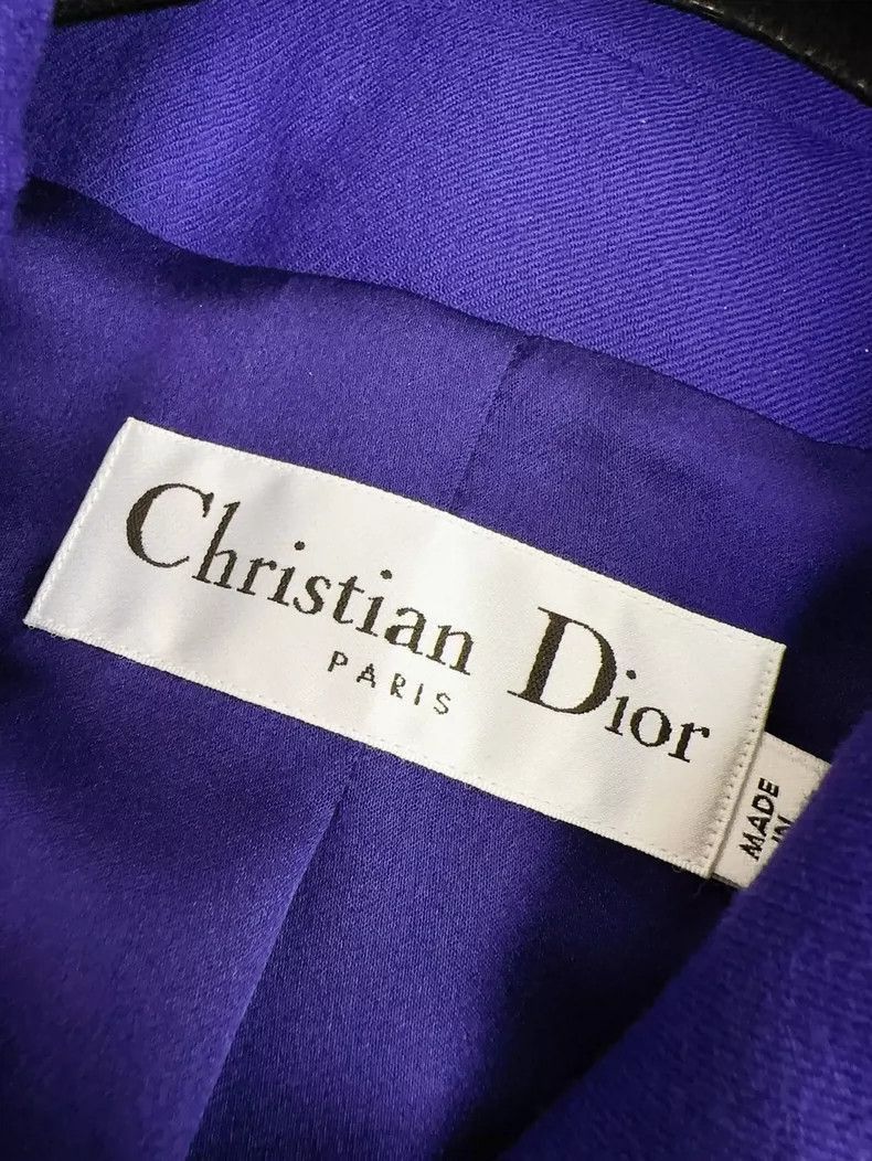 Dior Dior Blue Purple Long Sleeveless Vest Dress-2506 Size M / US 6-8 / IT 42-44 - 5 Thumbnail