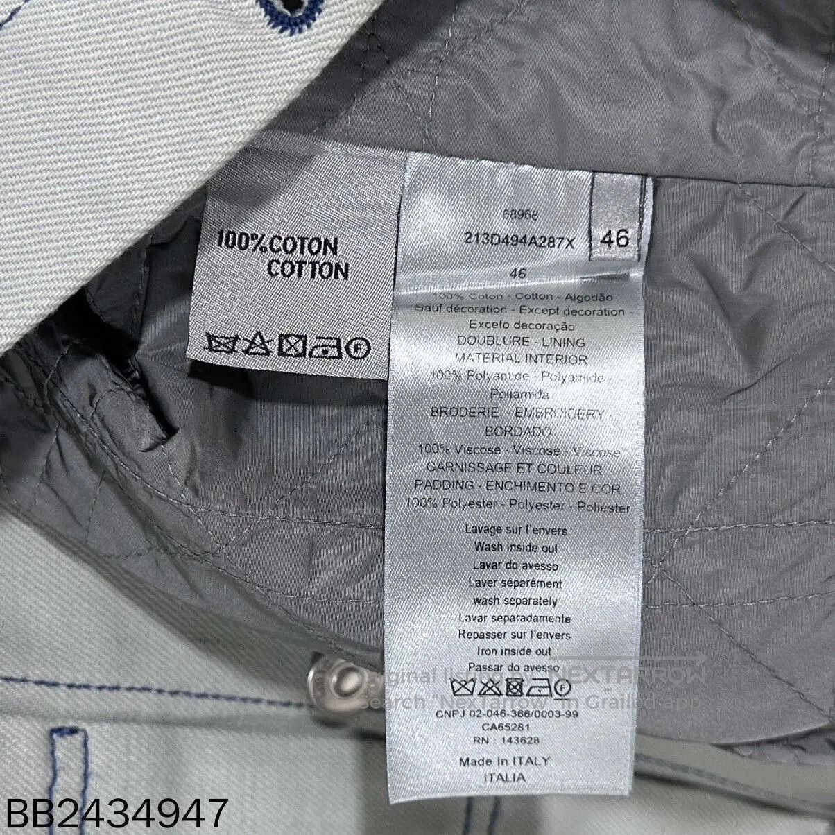 Dior tiger logo embroidered denim jacket Dior. Size US L / EU 52-54 / 3 - 4 Thumbnail