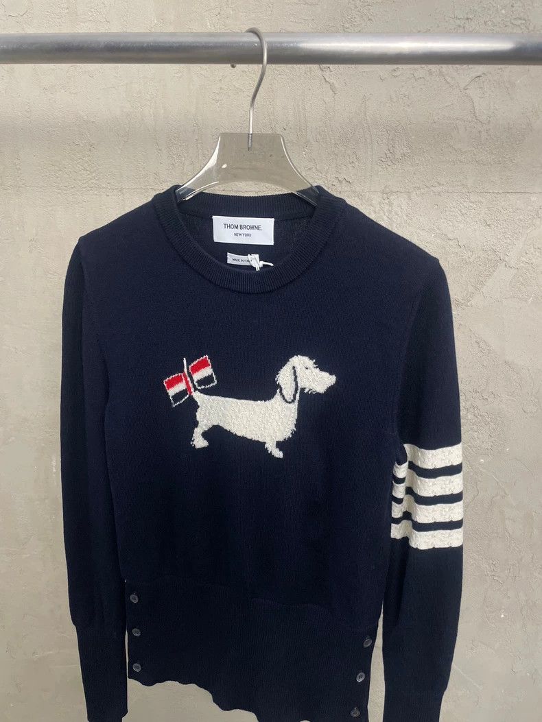 Thom Browne Thom Browne Striped wool round neck sweater Size XS / US 0-2 / IT 36-38 - 5 Thumbnail