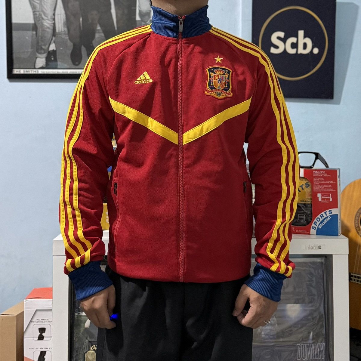 Adidas Adidas spain football soccer tracktop Size US S / EU 44-46 / 1 - 10 Thumbnail