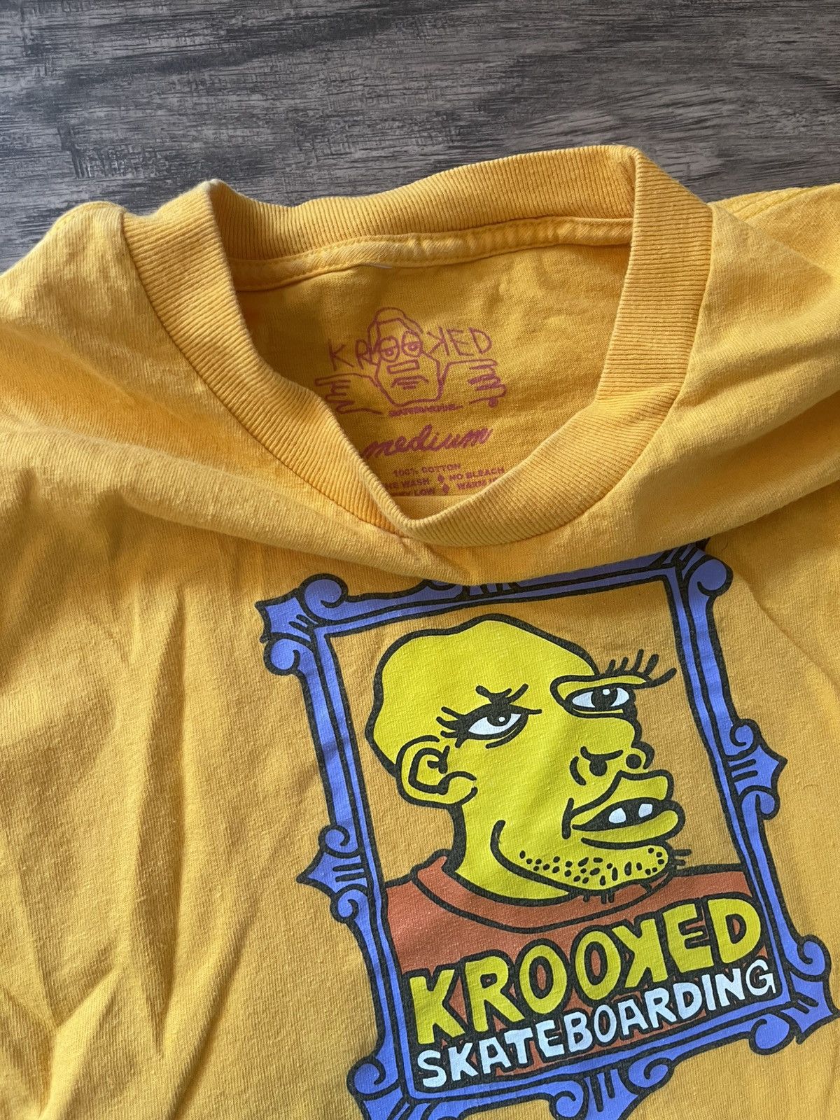 Krooked Krooked portrait Tee Size US M / EU 48-50 / 2 - 3 Thumbnail