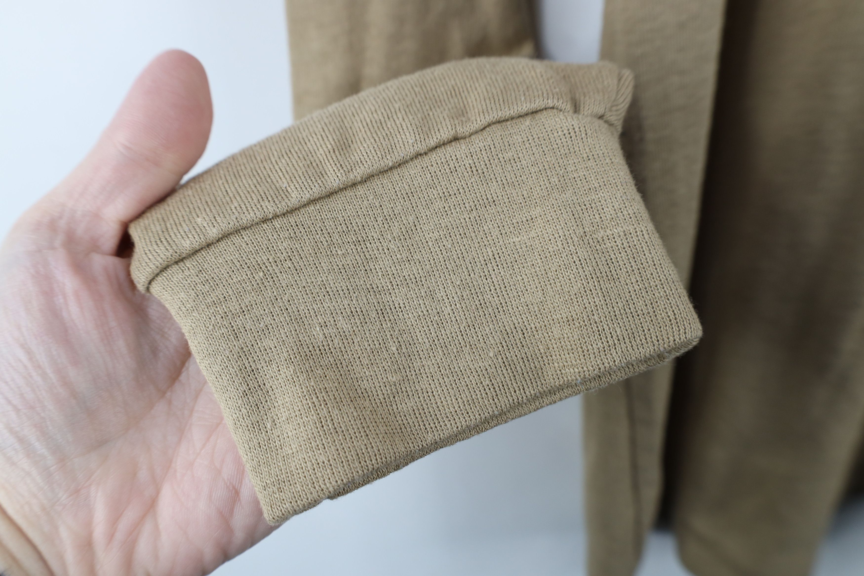 Vintage Vintage 70s Streetwear Thermal Knit Turtleneck T-Shirt USA Size US XL / EU 56 / 4 - 4 Thumbnail
