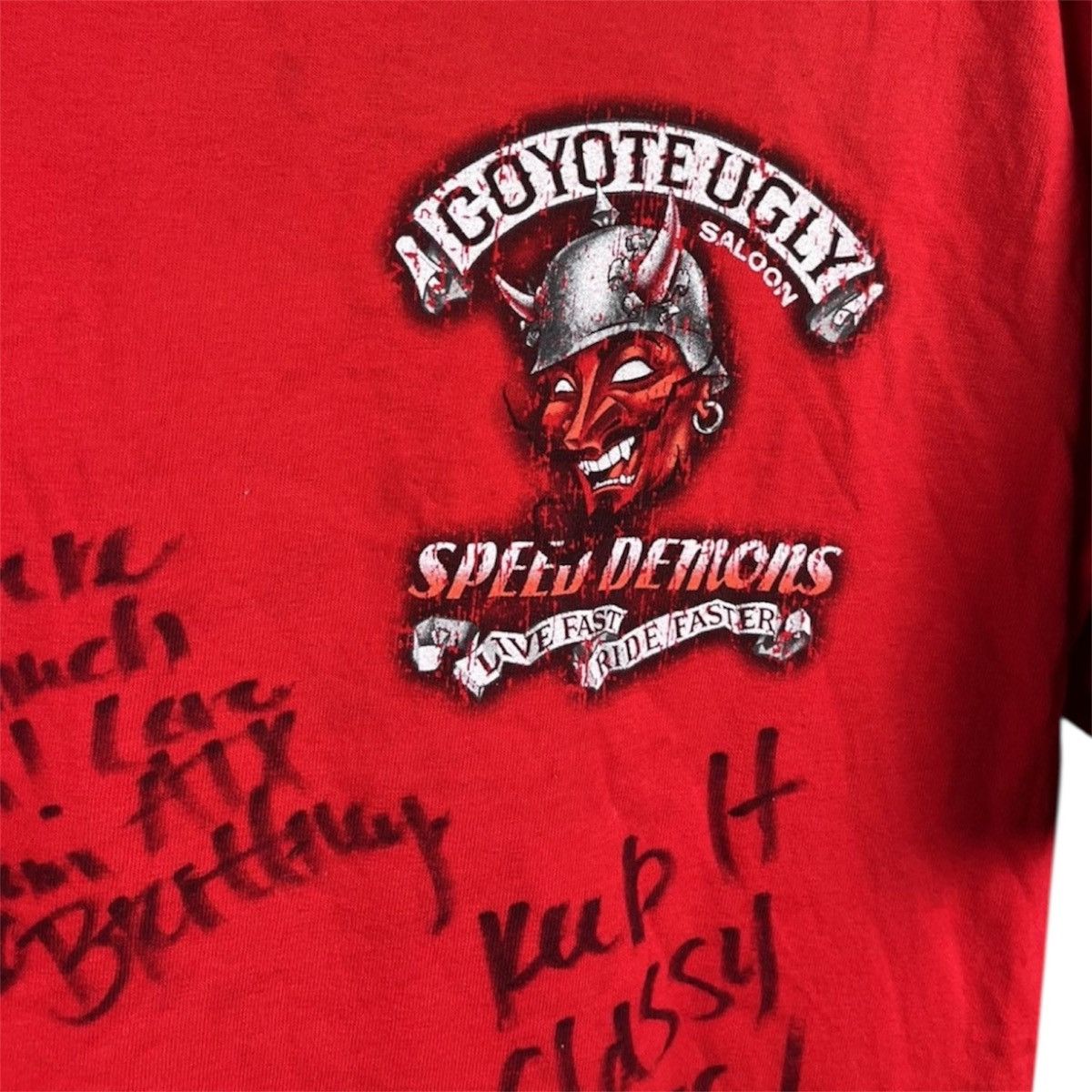 West Coast Choppers Vintage Coyote Ugly speed demons tee Size US M / EU 48-50 / 2 - 3 Thumbnail