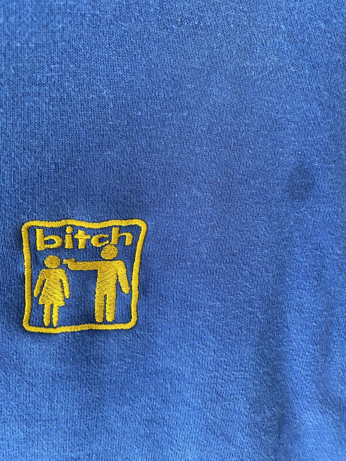 Hook-Ups 1990s BITCH skateboard iconic logo sweatshirt Size US M / EU 48-50 / 2 - 6 Thumbnail