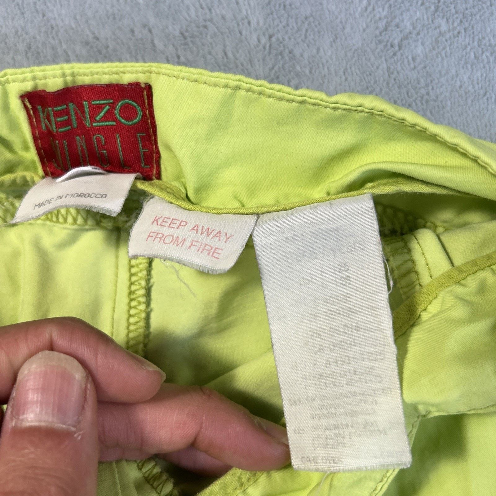 JNCO Beyond Baggy Kenzo Jungle Pants Youth 8 22x15 Hamilton Wide Size US 26 / EU 42 - 6 Thumbnail
