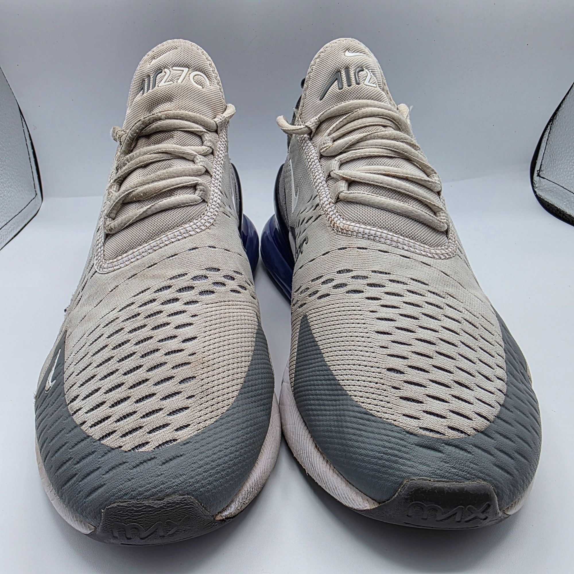 Nike Nike Air Max 270 Mens Size 10 White Persian Violet Athletic Size US 10 / EU 43 - 2 Thumbnail