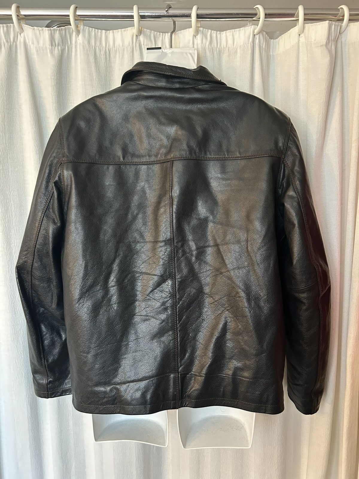 Columbia Jacket: columbia leather coat with quilted lining lg Size US L / EU 52-54 / 3 - 2 Thumbnail