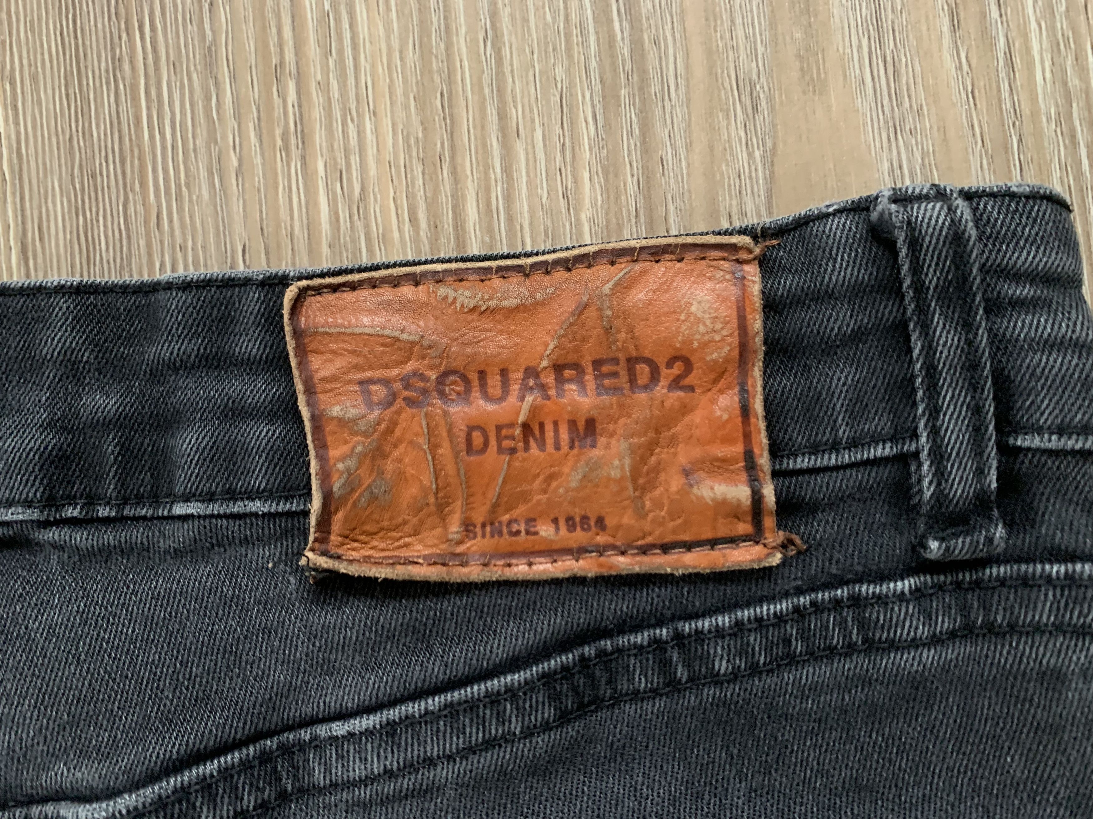 Dsquared2 Dsquared2 Denim Distressed Black Jeans Size US 32 / EU 48 - 8 Thumbnail