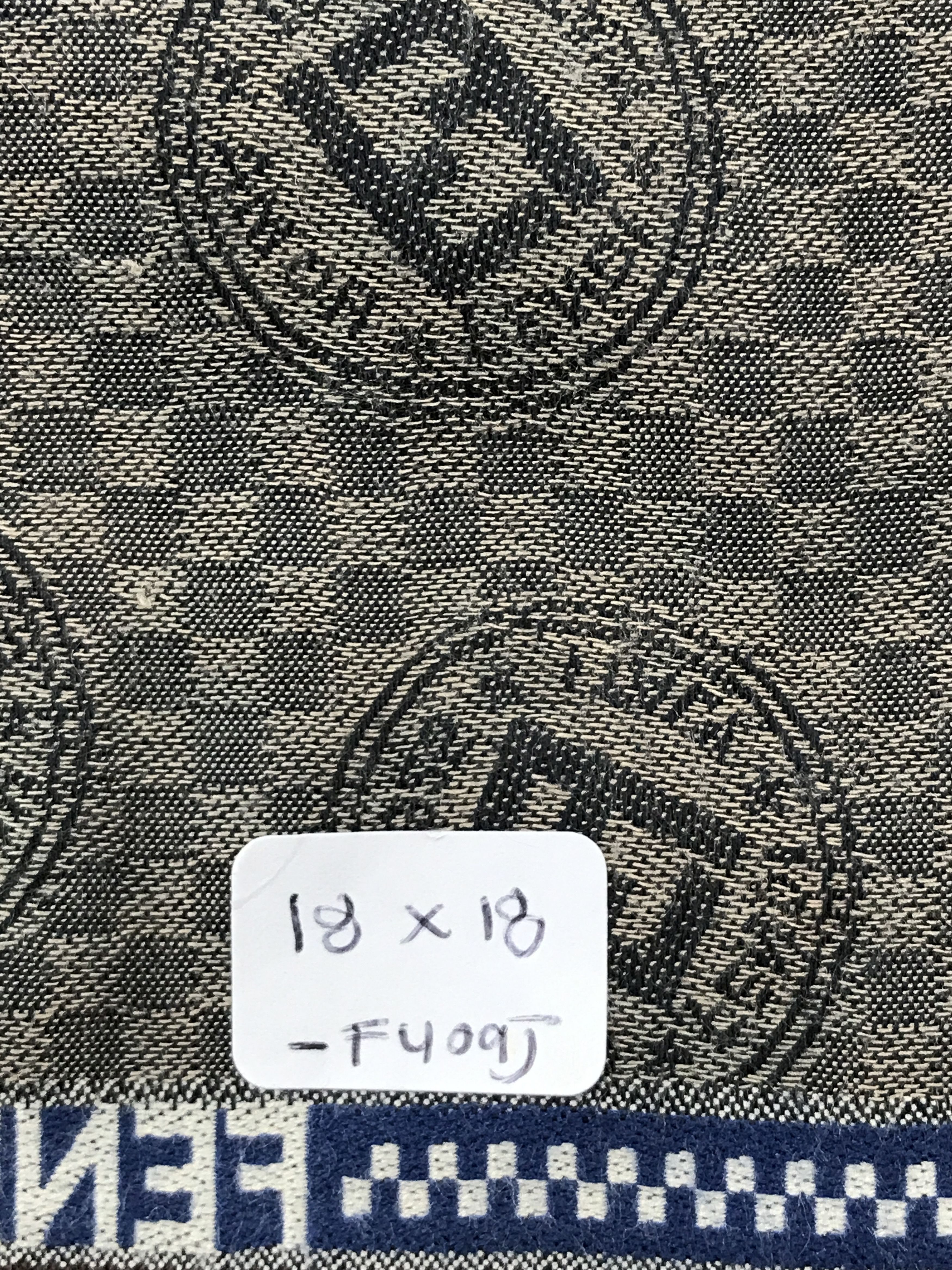 Designer × Vintage Fendi Embroidery Monogram Bandana Neckerchief Handkerchief Size ONE SIZE - 5 Thumbnail