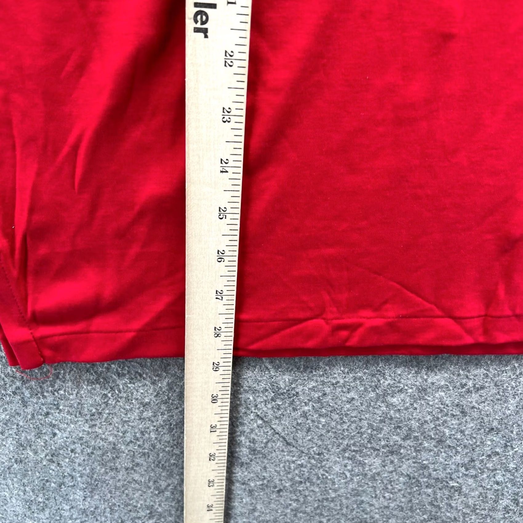 Polo Ralph Lauren VINTAGE Polo Ralph Lauren Polo Shirt Men XL Red Slim Fit Buttoned Collar Size US XL / EU 56 / 4 - 3 Thumbnail