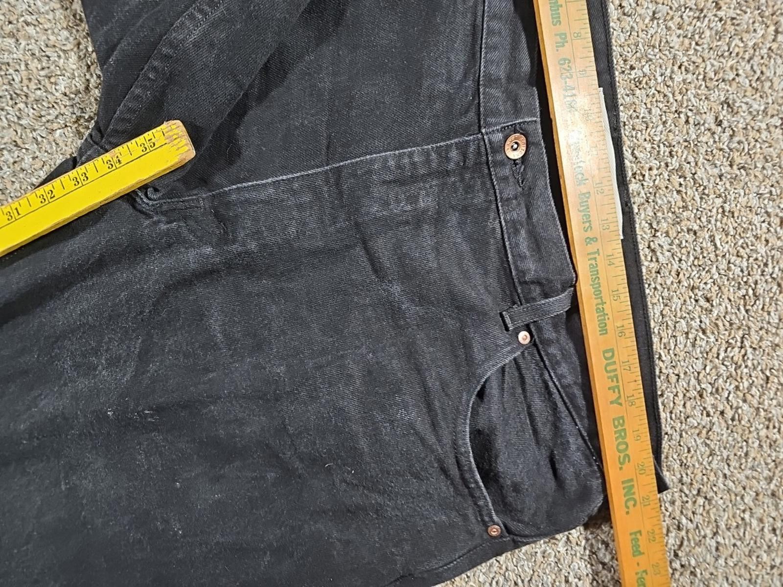 Arizona Jean Co. Arizona Jeans Relaxed Fit Black 42x34 Size US 42 / EU 58 - 6 Thumbnail