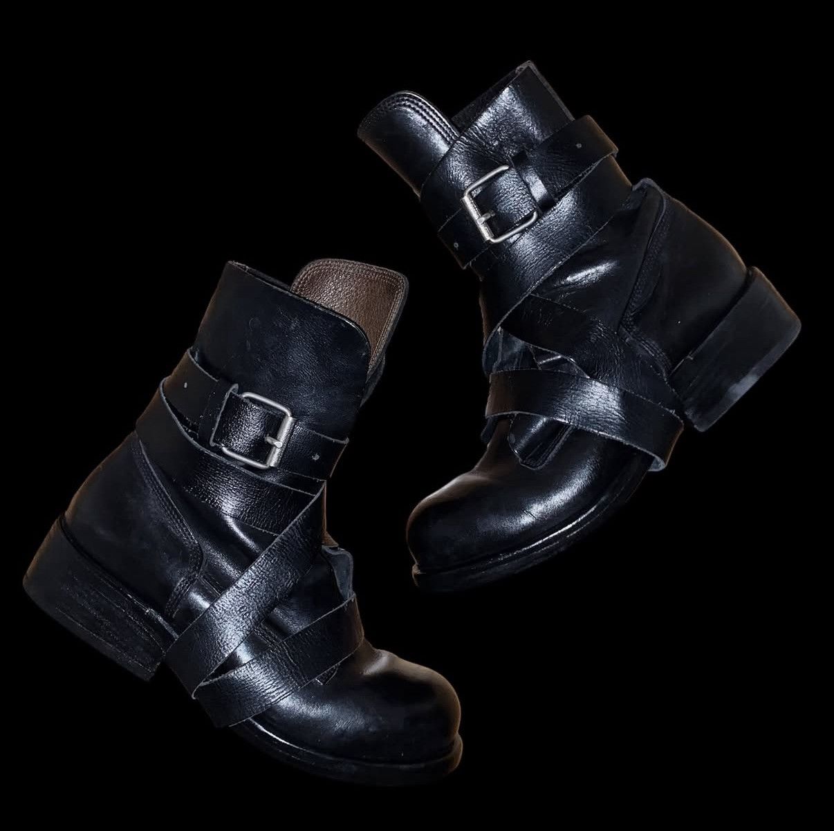 Dirk Bikkembergs Dirk Bikkenberg 1997 Bondage wrap strap boots