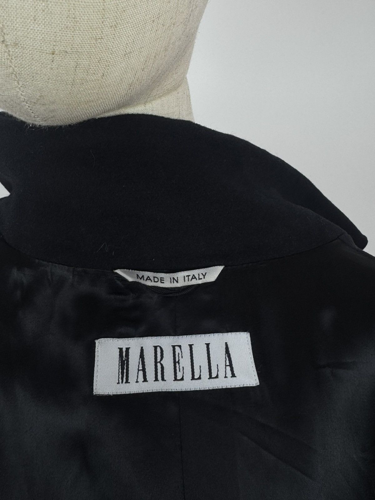 Marella Marella Wool / Angora Belted Coat Womens Size US14 F46 Size XL / US 12-14 / IT 48-50 - 9 Thumbnail