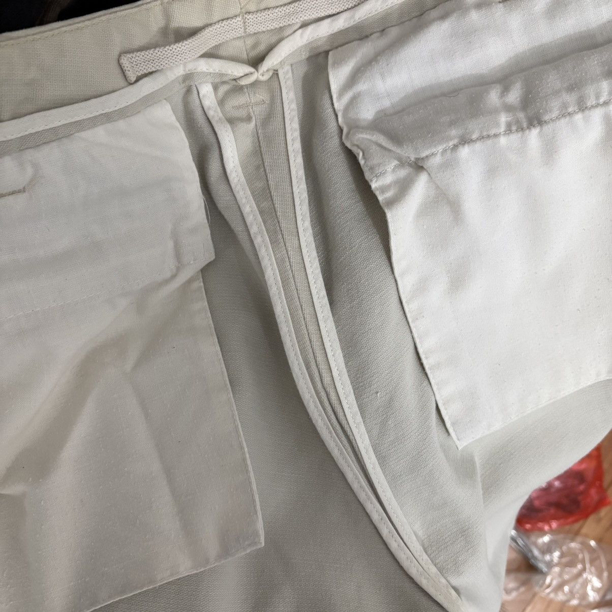 Helmut Lang Helmut Lang Vintage Canvas Astro Biker Pants Size US 34 / EU 50 - 12 Thumbnail
