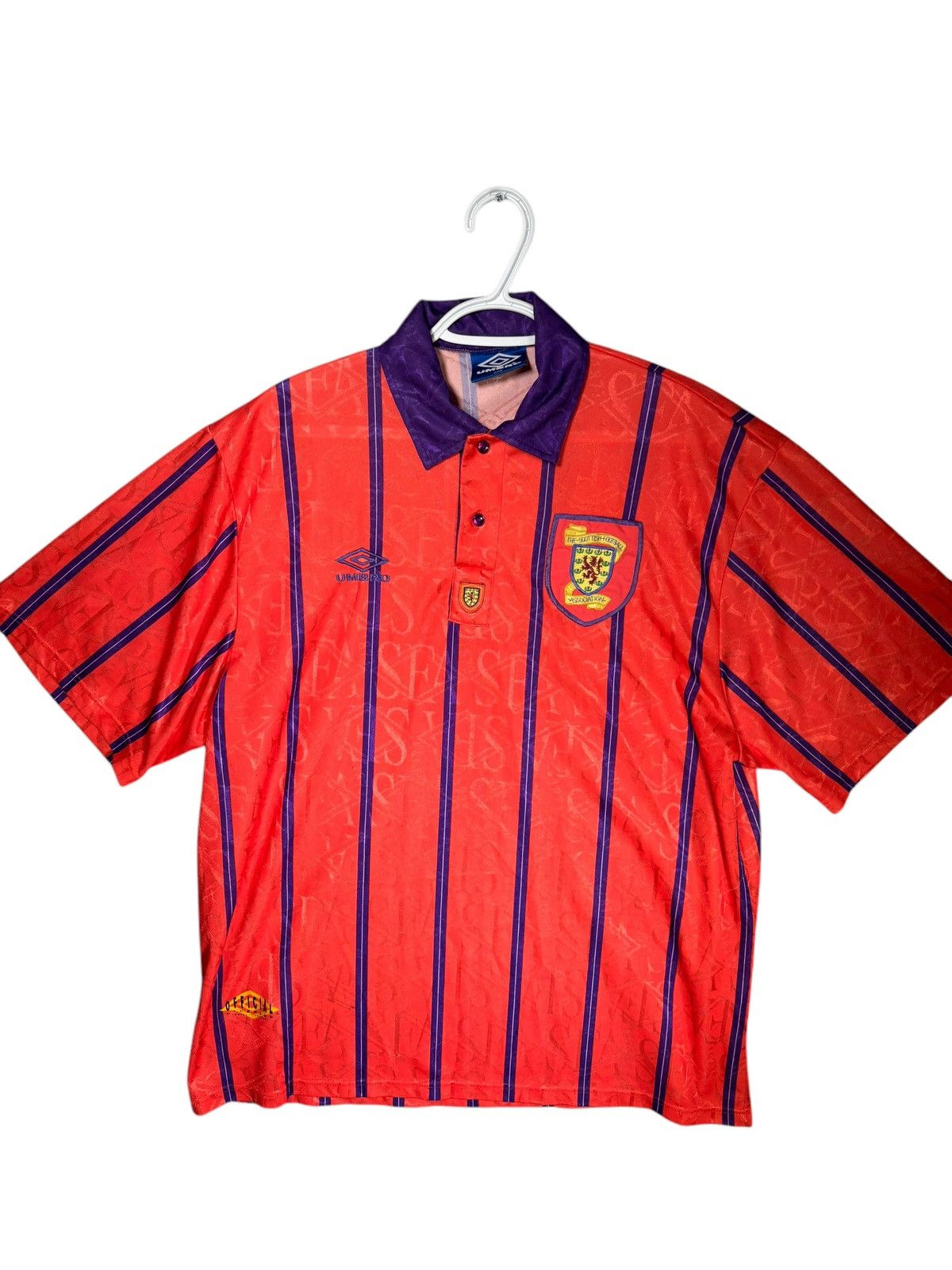 Umbro Vintage Scotland home Jersey 93 94 Size US XXL / EU 58 / 5 - 1 Thumbnail