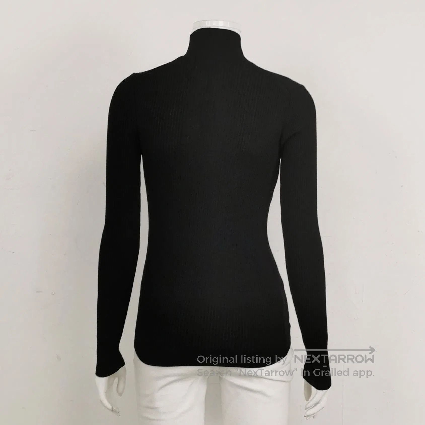 Prada Prada Black Wool Turtleneck Sweater . Size S / US 4 / IT 40 - 2 Thumbnail