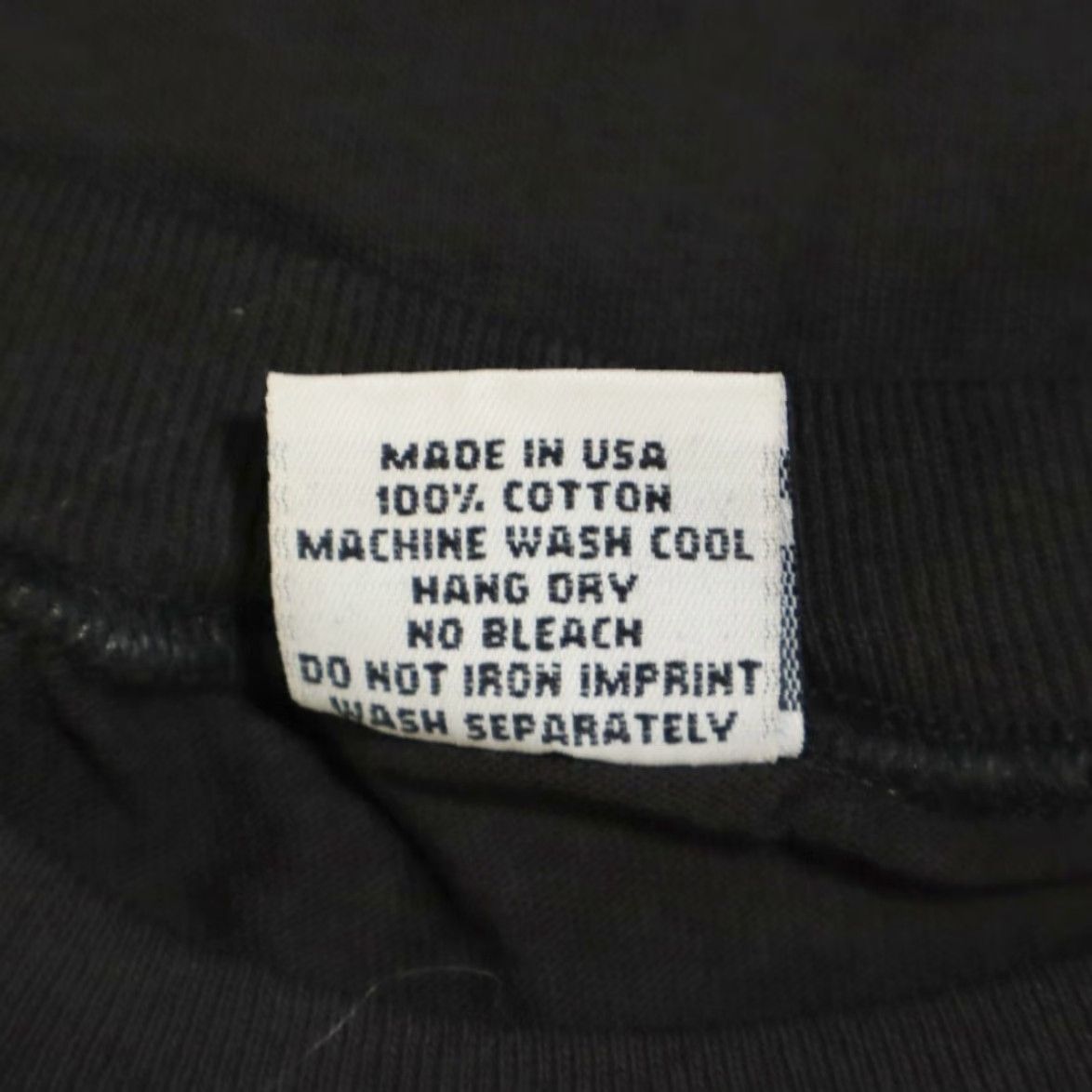 Vintage VINTAGE Hamwear I Don't Think So Solid T-Shirt Black Men's L/XL Shirt Adult Men-Crew Neck/Short Sleeve Solid VTG 90s (if applicable) Size US L / EU 52-54 / 3 - 6 Thumbnail