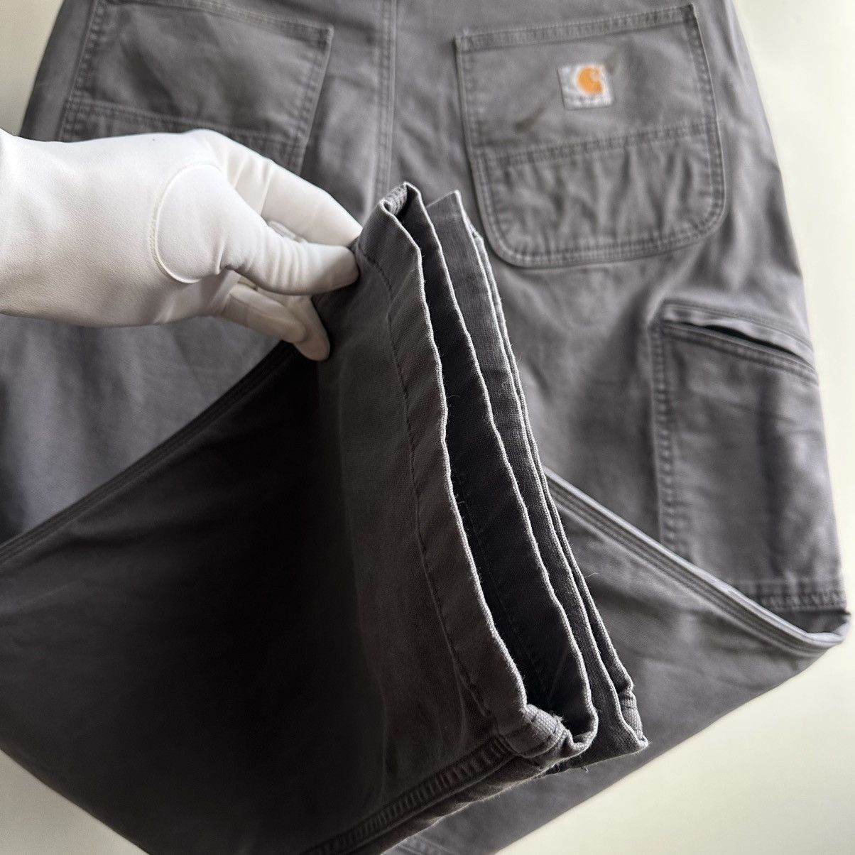 Carhartt Vintage Carhartt Relaxed Fit Canvas Utility Work Pants Size US 34 / EU 50 - 10 Thumbnail