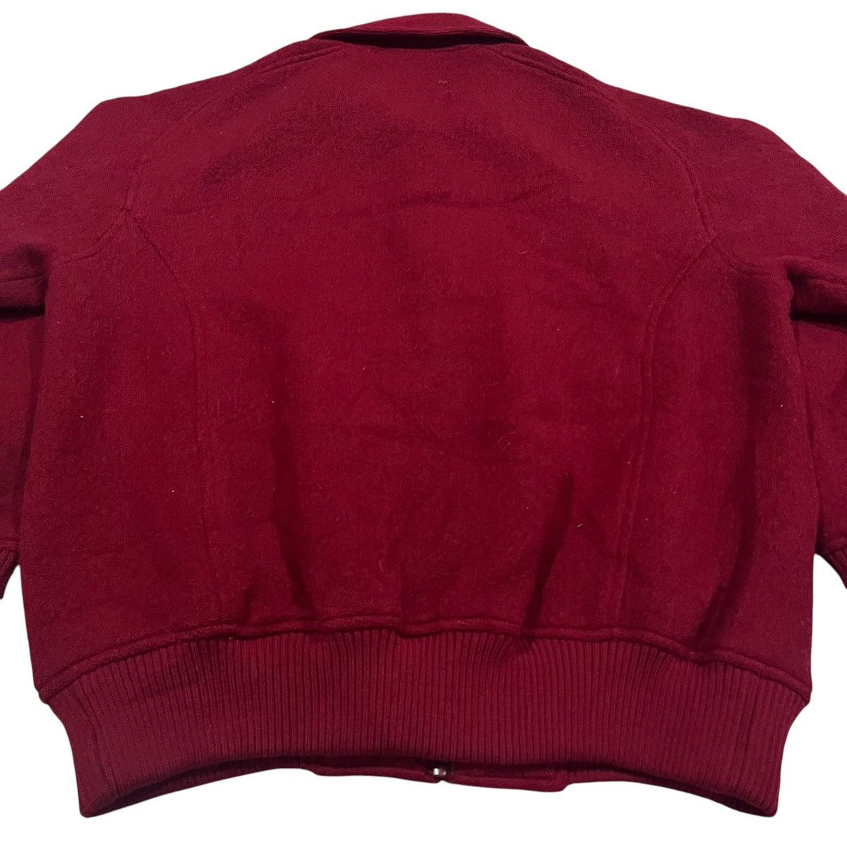 Lacoste VINTAGE 80S CHEMISE LACOSTE WOOL BOMBER JACKET Size US L / EU 52-54 / 3 - 10 Thumbnail