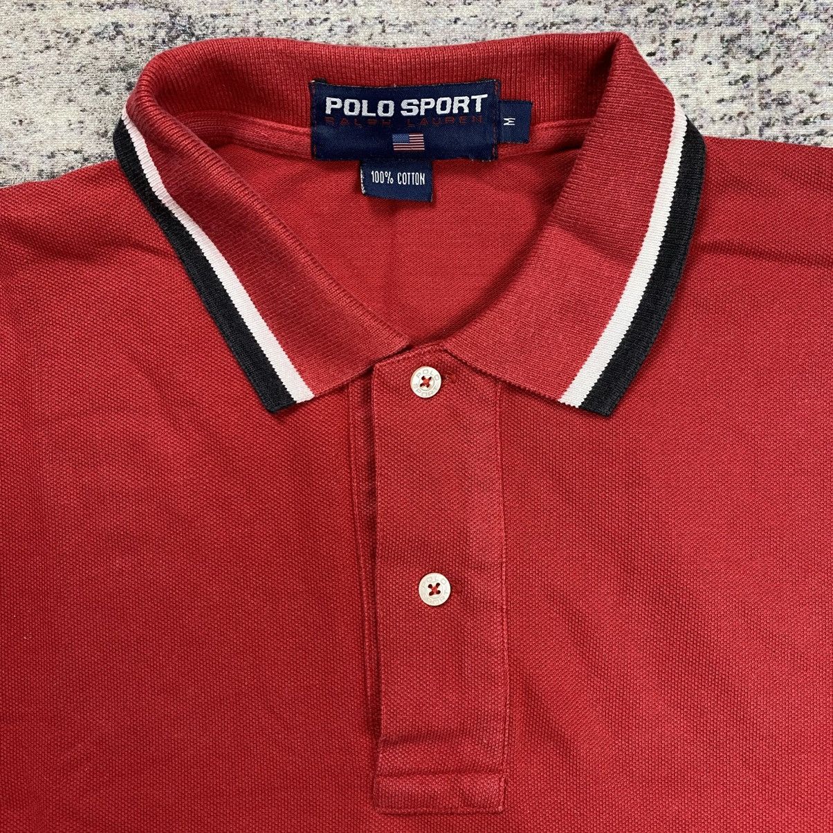 Polo Ralph Lauren vintage polo sport ralph lauren polo shirt Size US M / EU 48-50 / 2 - 6 Thumbnail