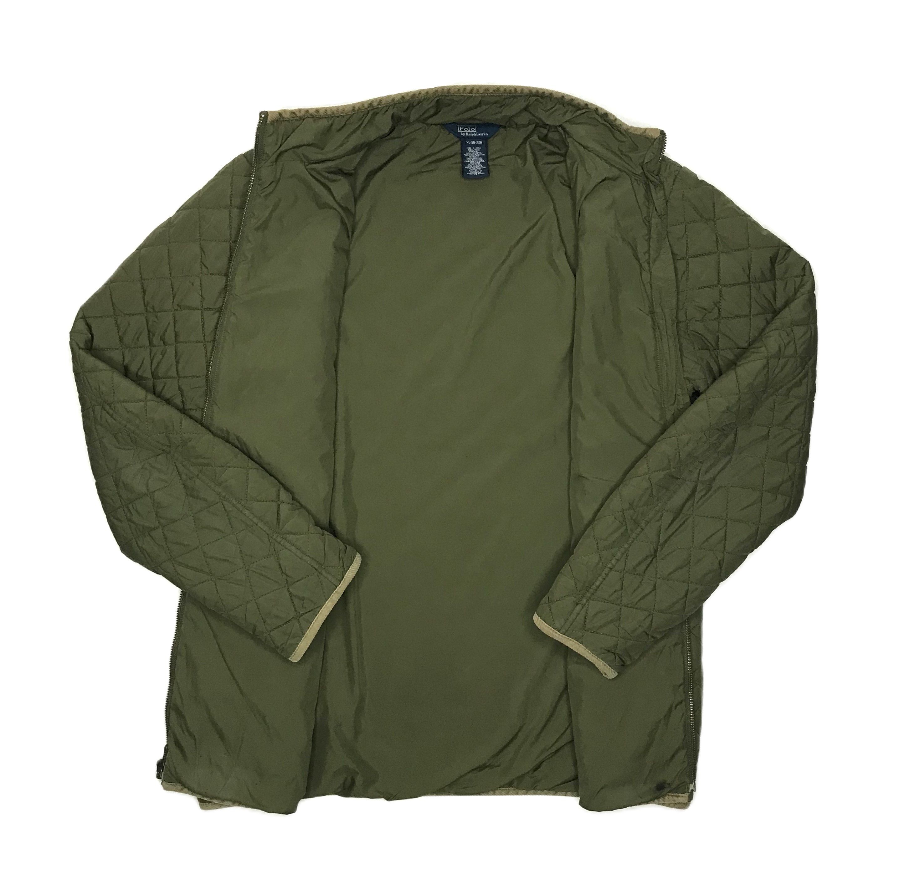 Polo Ralph Lauren Ralph Lauren Quilted Full-Zip Olive Green Jacket Size US S / EU 44-46 / 1 - 5 Thumbnail