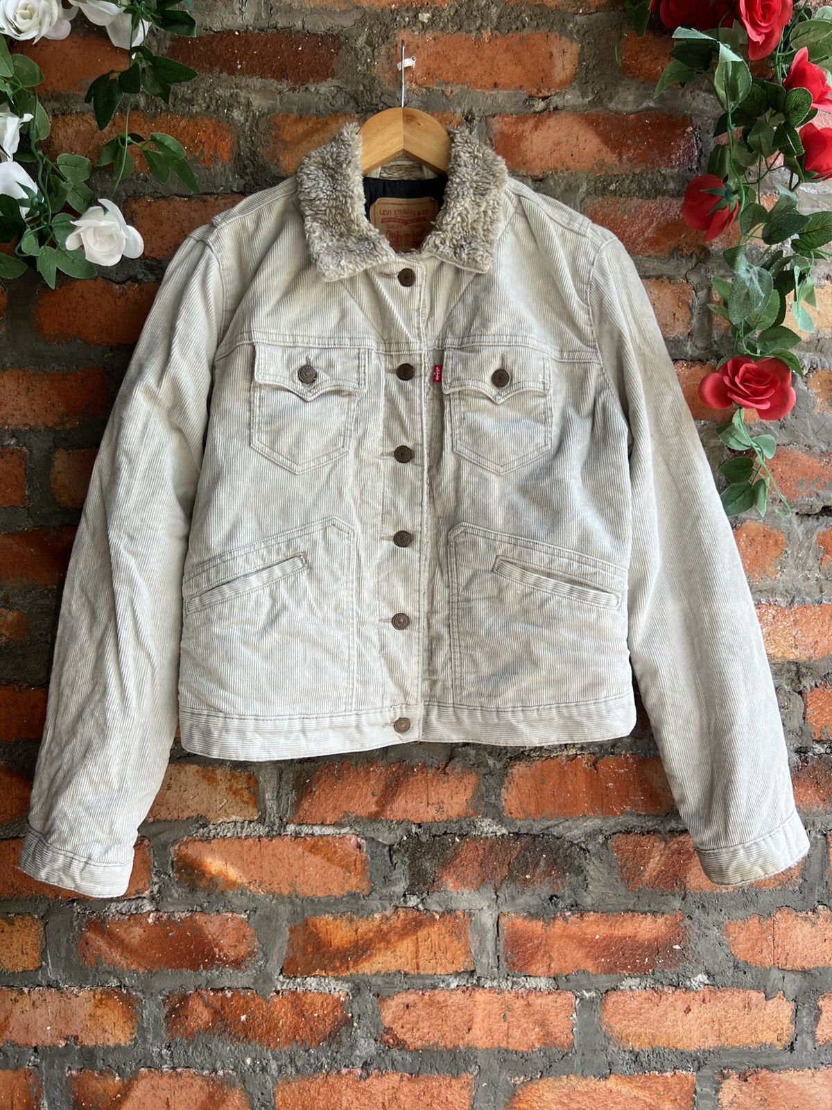 Levi's Levis Corduroy Jacket (L Kids) Size L / US 10 / IT 46 - 1 Thumbnail