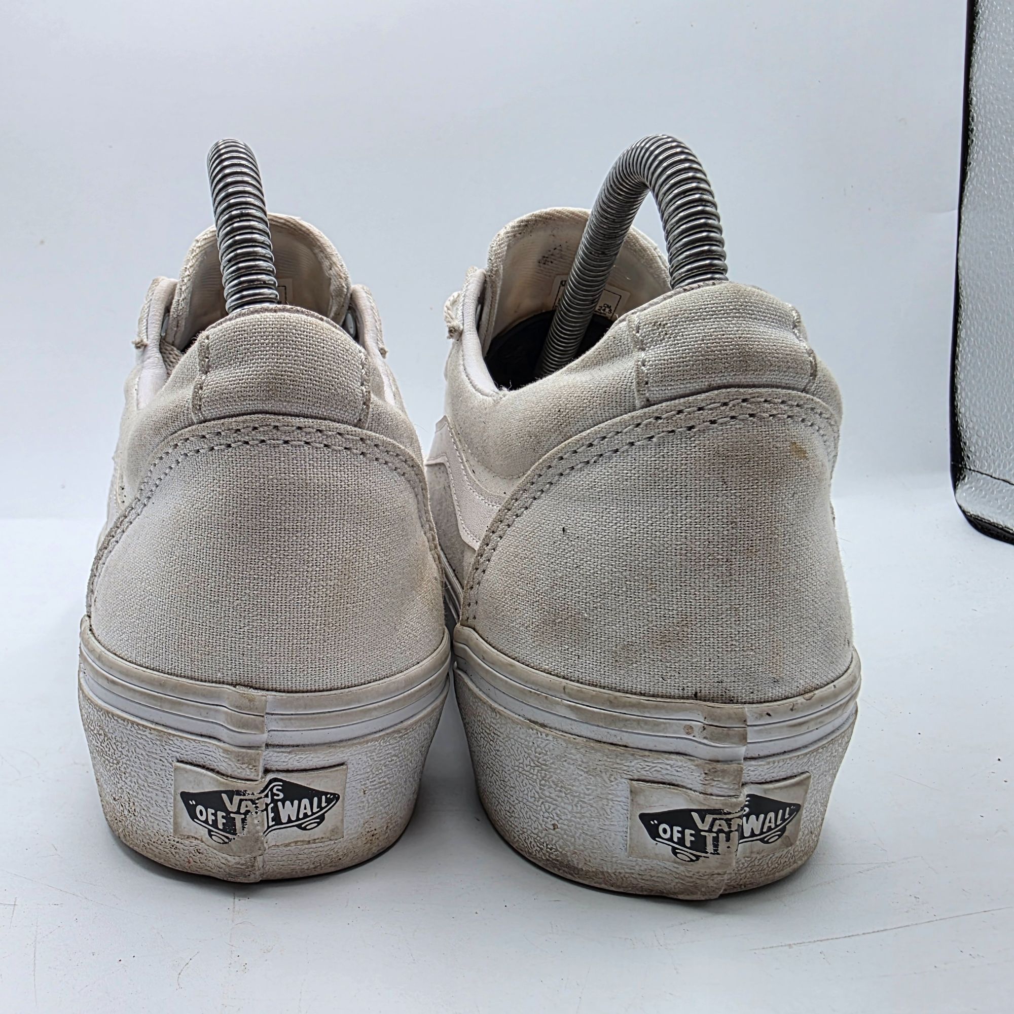 Vans Vans Old Skool Platform Womens Size 8 Triple White Athletic Size US 8 / IT 38 - 5 Thumbnail