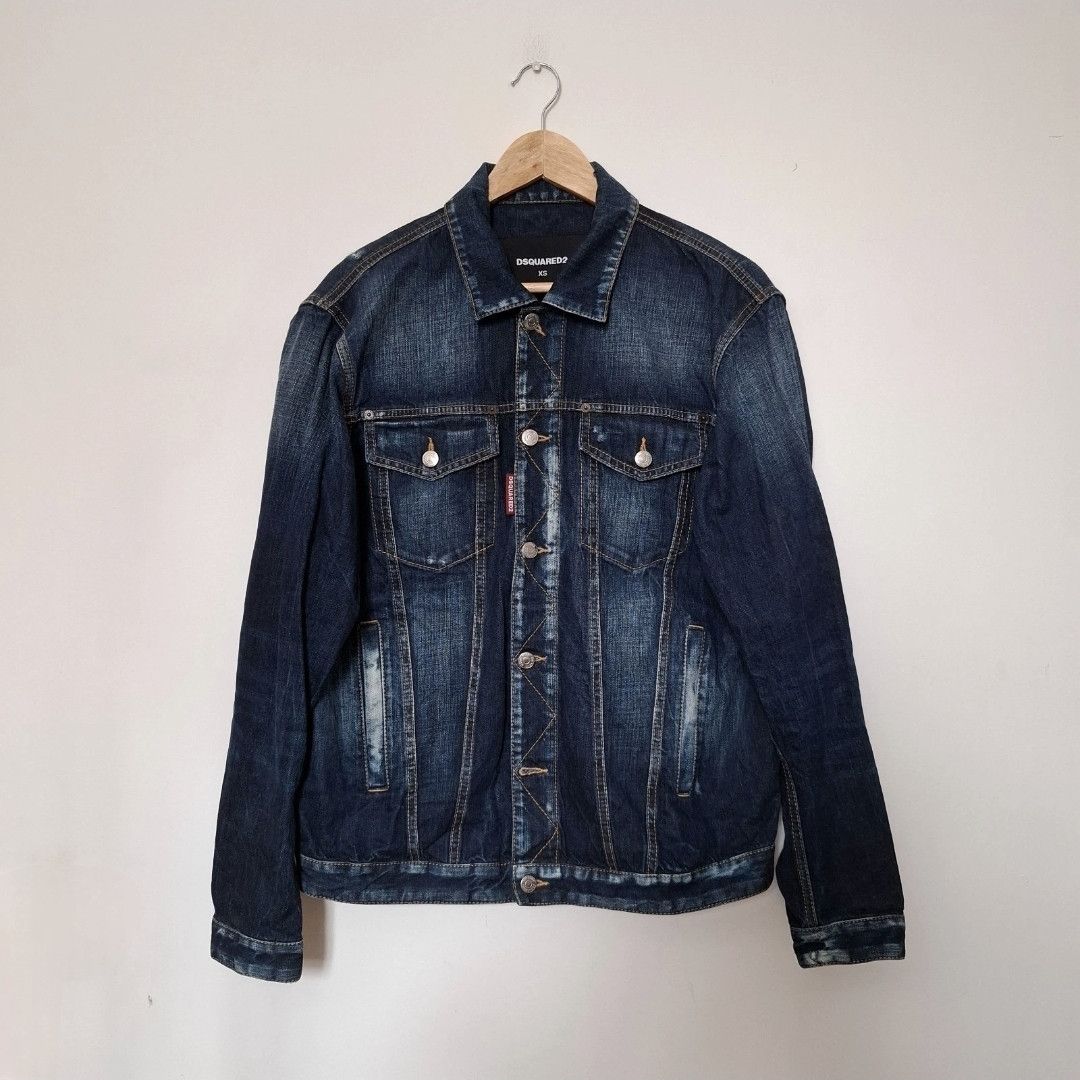 Dsquared2 DSQUARED2 X OVO Denim Trucker Over Jean Jacket SS19 Size US XS / EU 42 / 0 - 2 Thumbnail