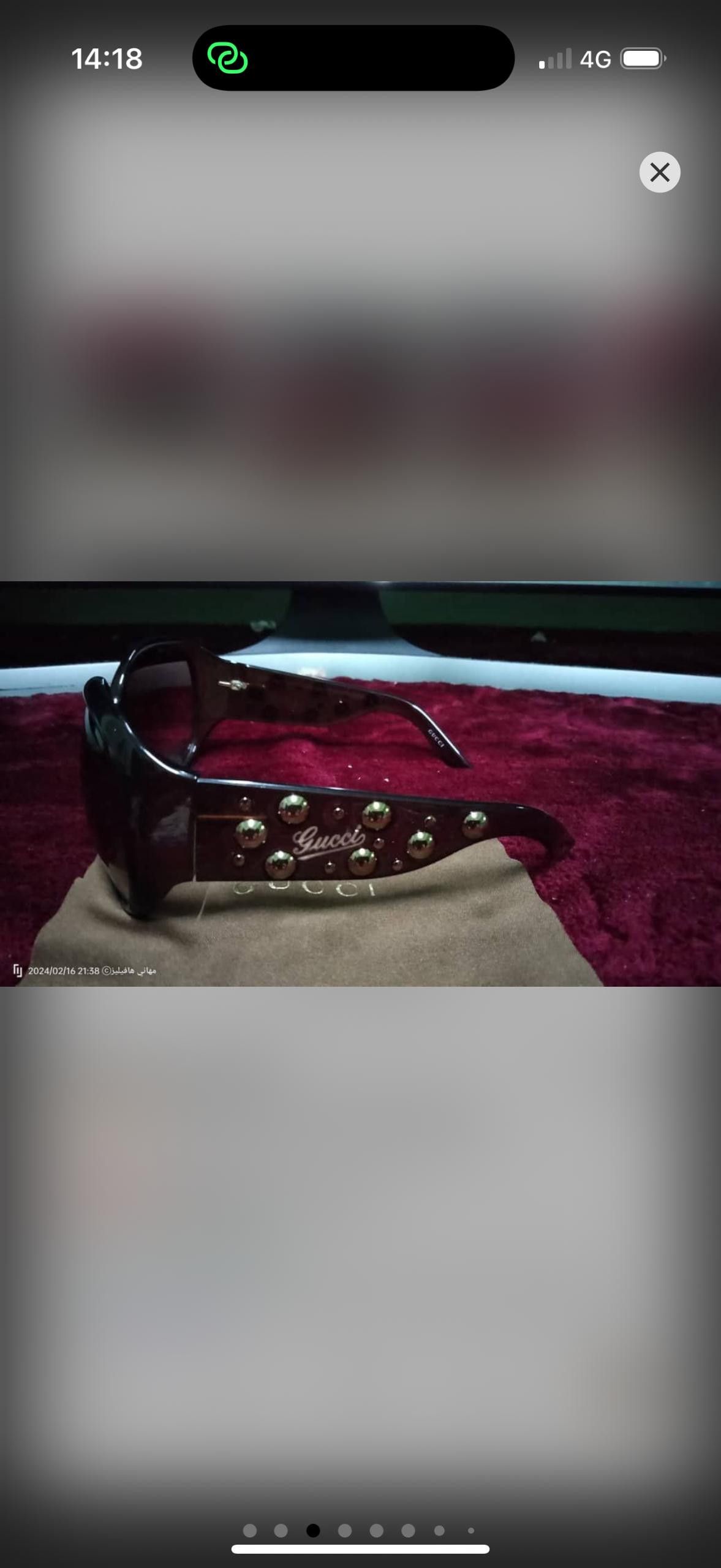 Gucci Gucci italy sunglasses Size ONE SIZE - 3 Thumbnail