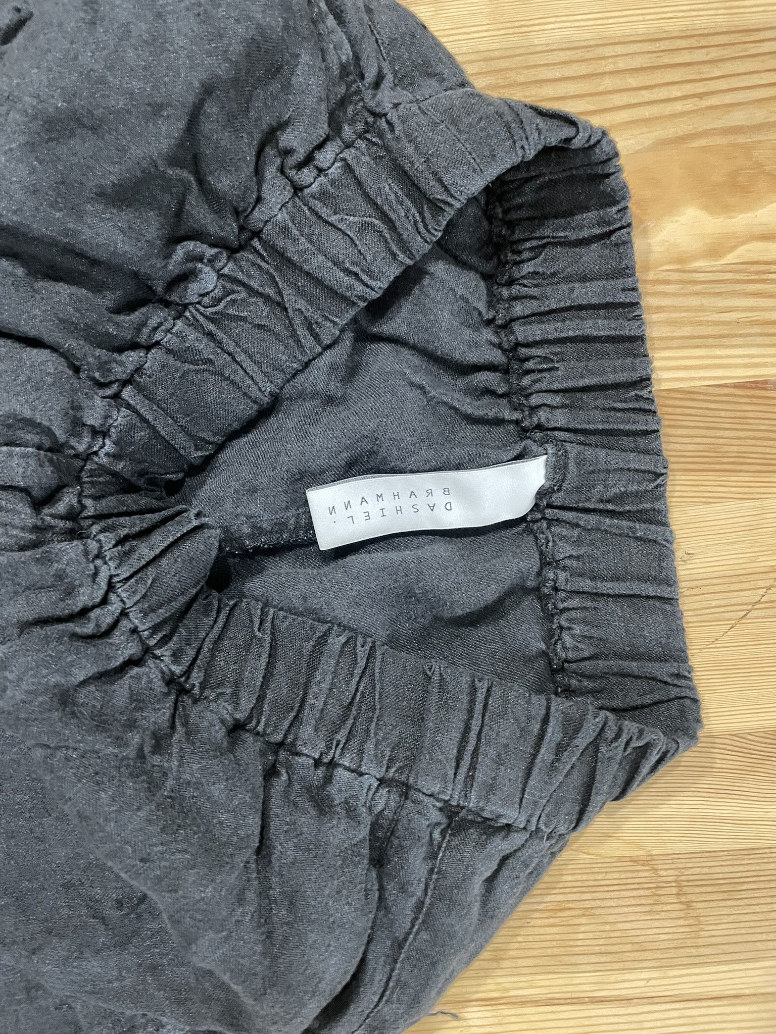 Dashiel Brahmann Drop-crotch Linen Pants Size US 32 / EU 48 - 2 Thumbnail