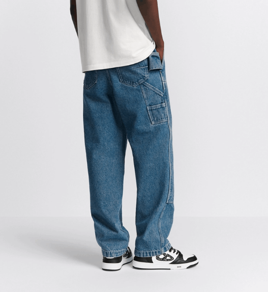 Dior o1w1db11225 493D18 Carpenter Jeans in Blue Size US 34 / EU 50 - 6 Thumbnail