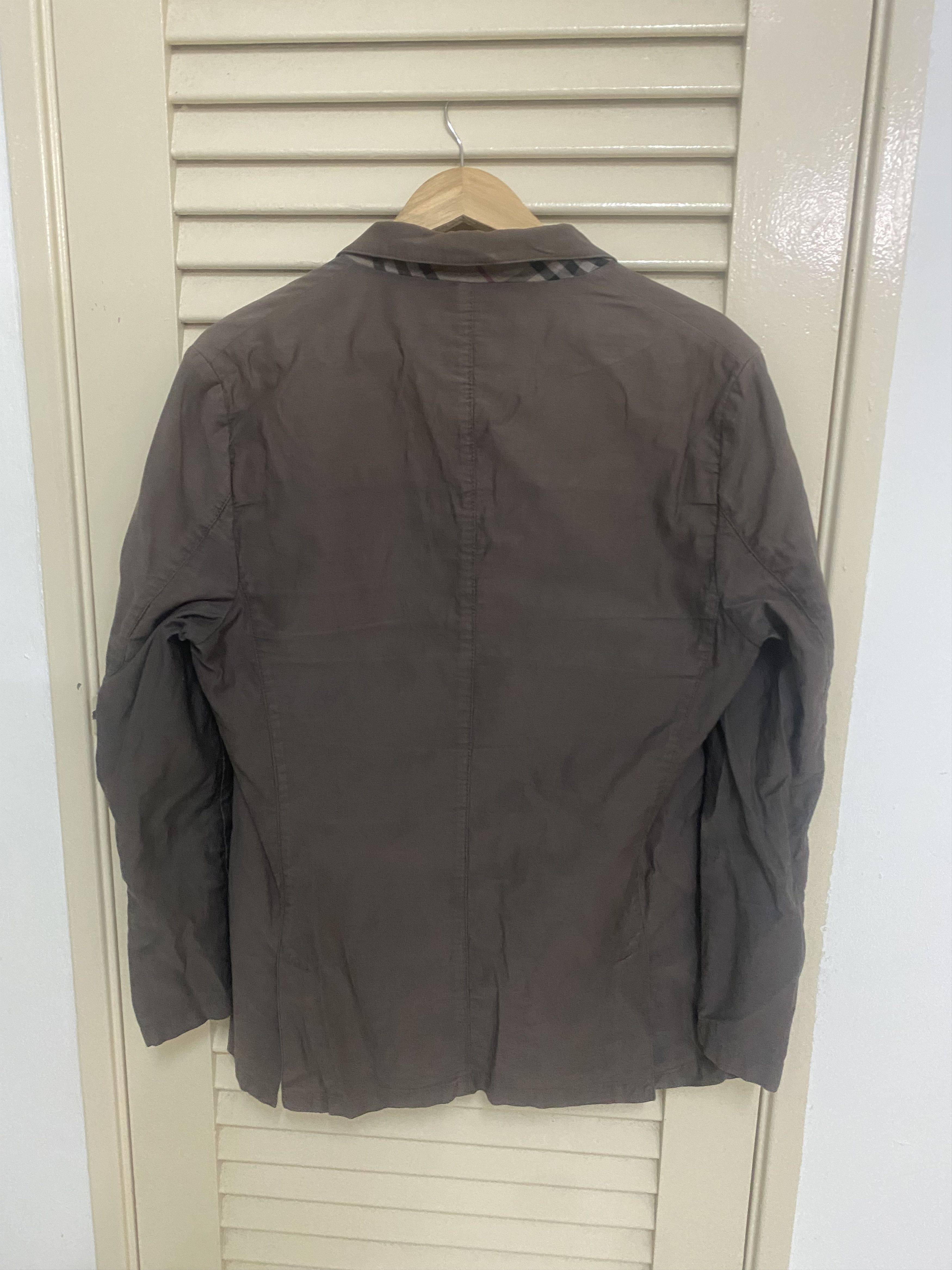 Burberry Burberry Sun Faded Denim Blazer Size US M / EU 48-50 / 2 - 2 Thumbnail