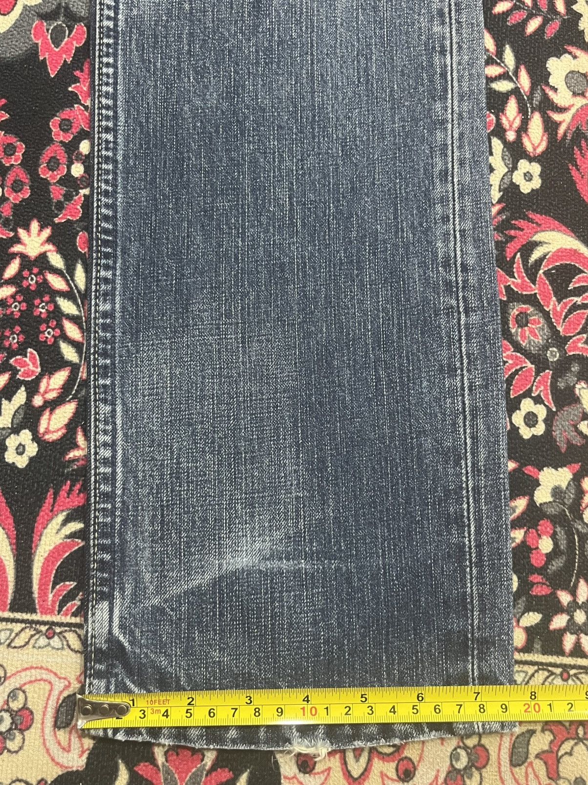 Levi's Vintage Levi’s Whisker Blue Faded Washed Patches Unisex Jean Size US 28 / EU 44 - 16 Thumbnail