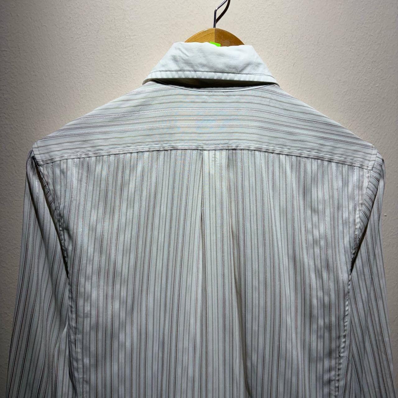 Katharine Hamnett London Katherine Hamnett Pink Striped White Collar Button Up Shirt Size US M / EU 48-50 / 2 - 5 Thumbnail