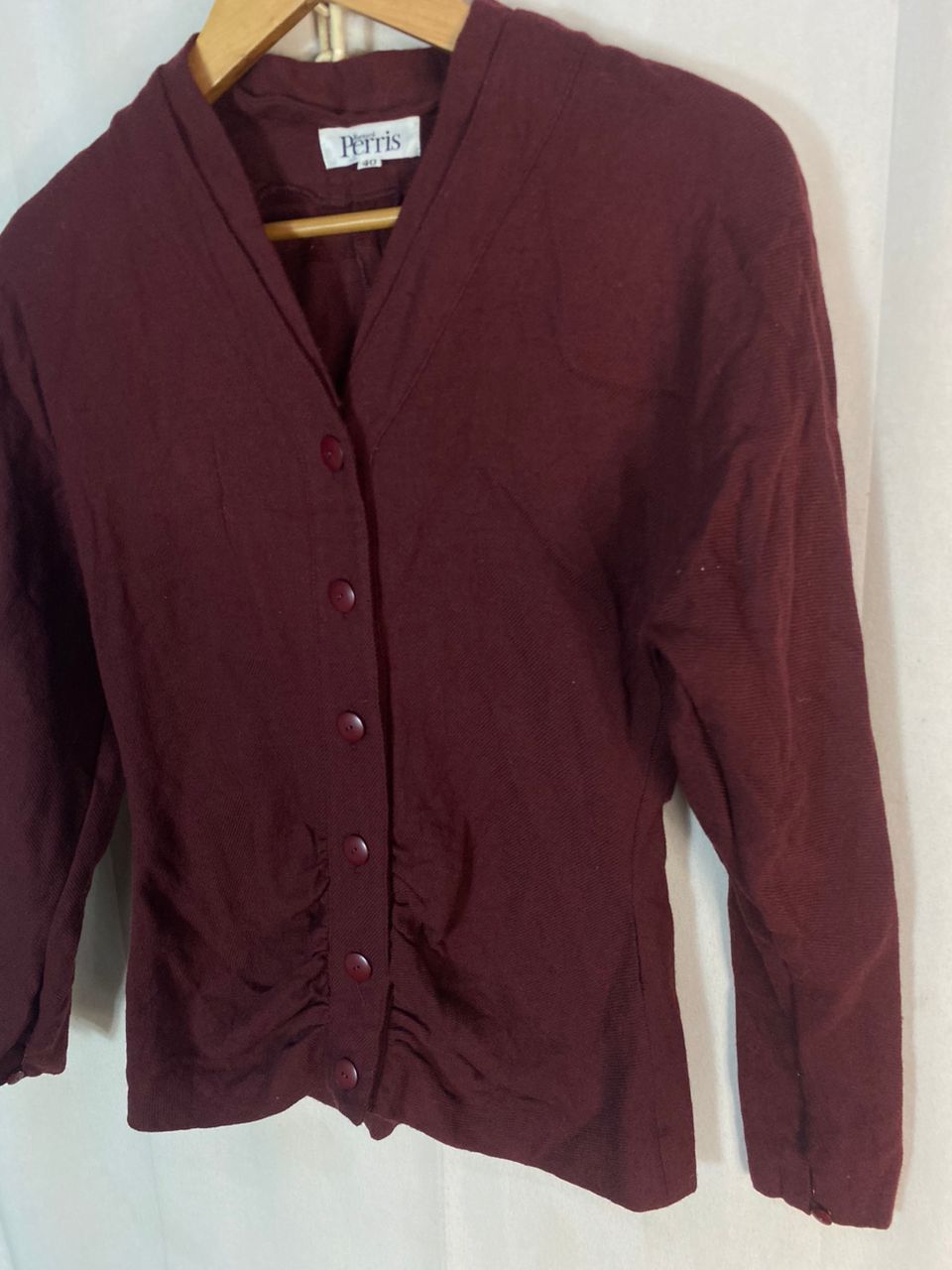 Designer × Vintage Vintage Bernard perris button up blouse shirt Size XS / US 0-2 / IT 36-38 - 3 Thumbnail