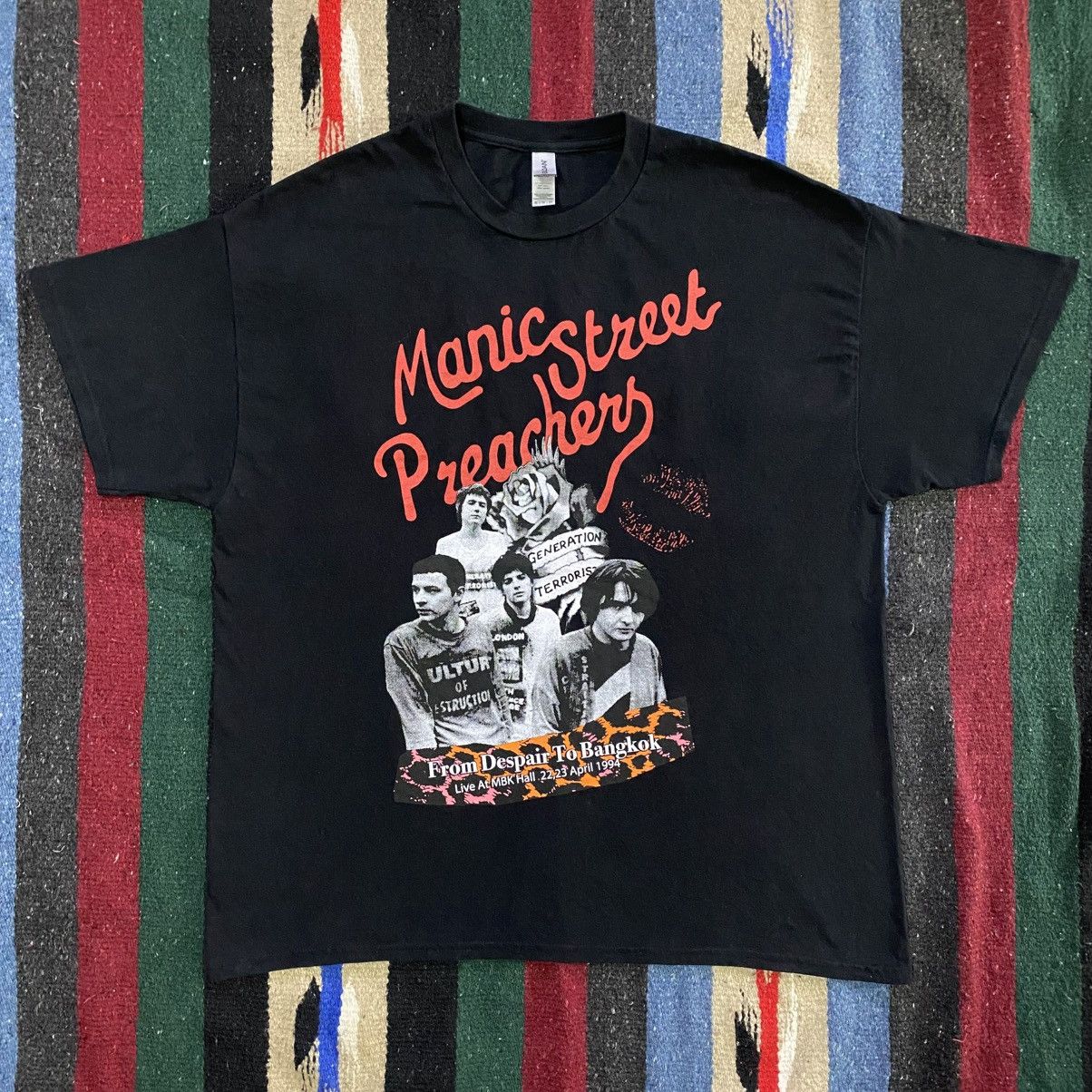 Band Tees MANIC STREET PREACHERS GENERATION TERRORISTS Size US XL / EU 56 / 4 - 1 Thumbnail