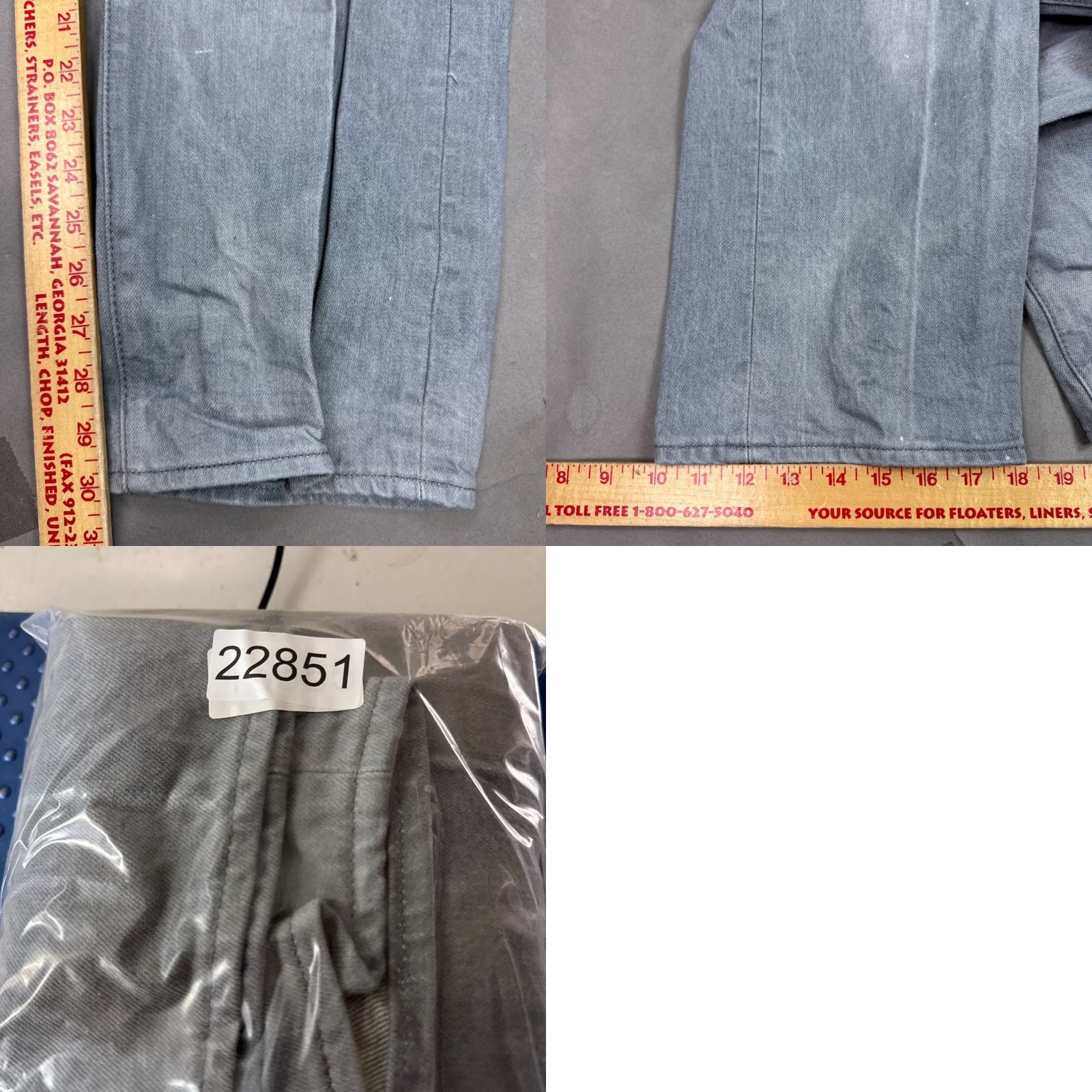 Levi's Levi's 501 Jeans Men 36x30 Gray Button Fly Pant Distressed Workwear Vintage No Size US 36 / EU 52 - 11 Thumbnail