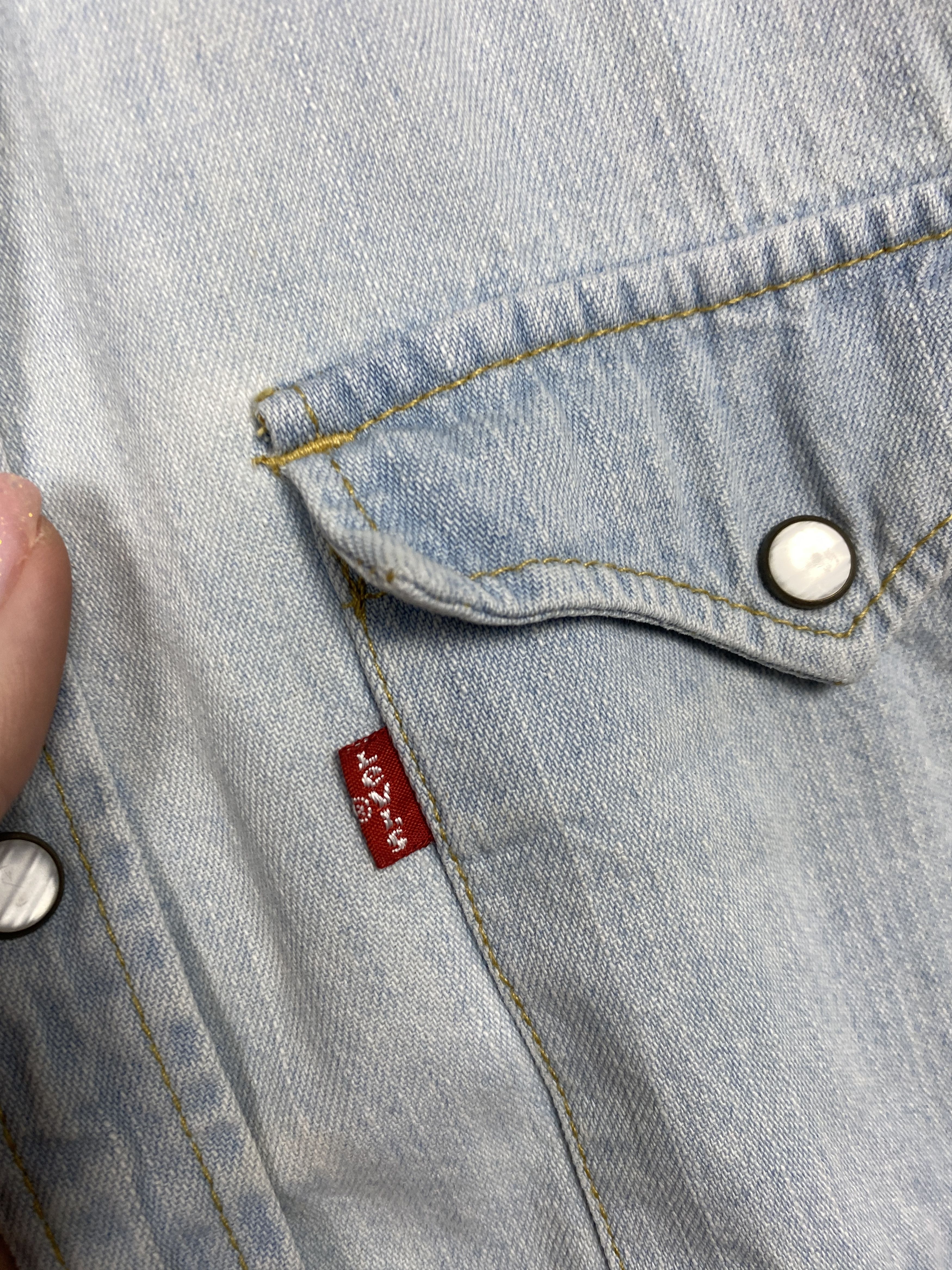Levi's Levi's Vintage Mens Denim Shirt Jeans Size US XXL / EU 58 / 5 - 3 Thumbnail