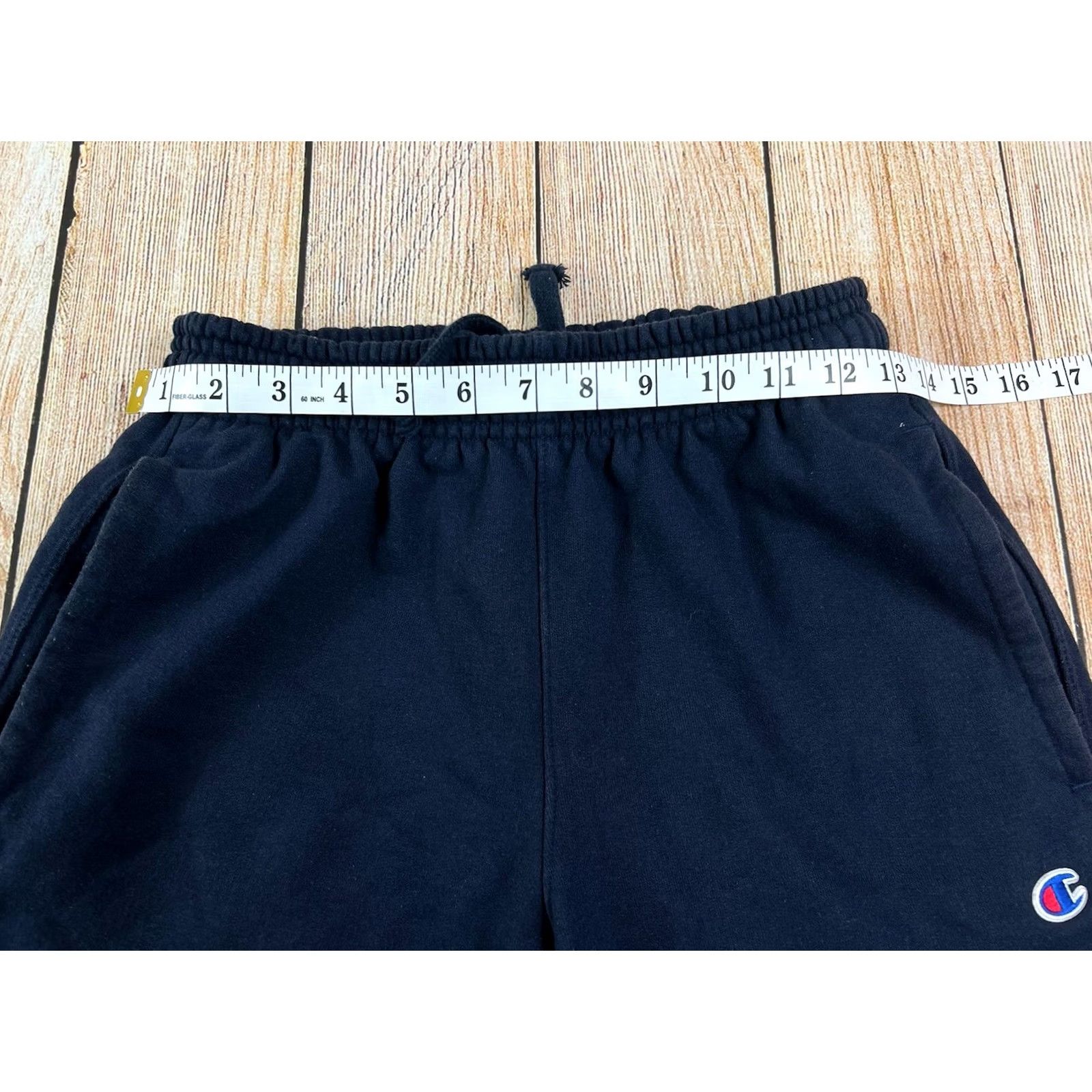 Champion Champion Sweat Shorts Men Small Blue Cutoff Sweatpants to Shorts Activewear Spring Summer Size US 29 - 4 Thumbnail