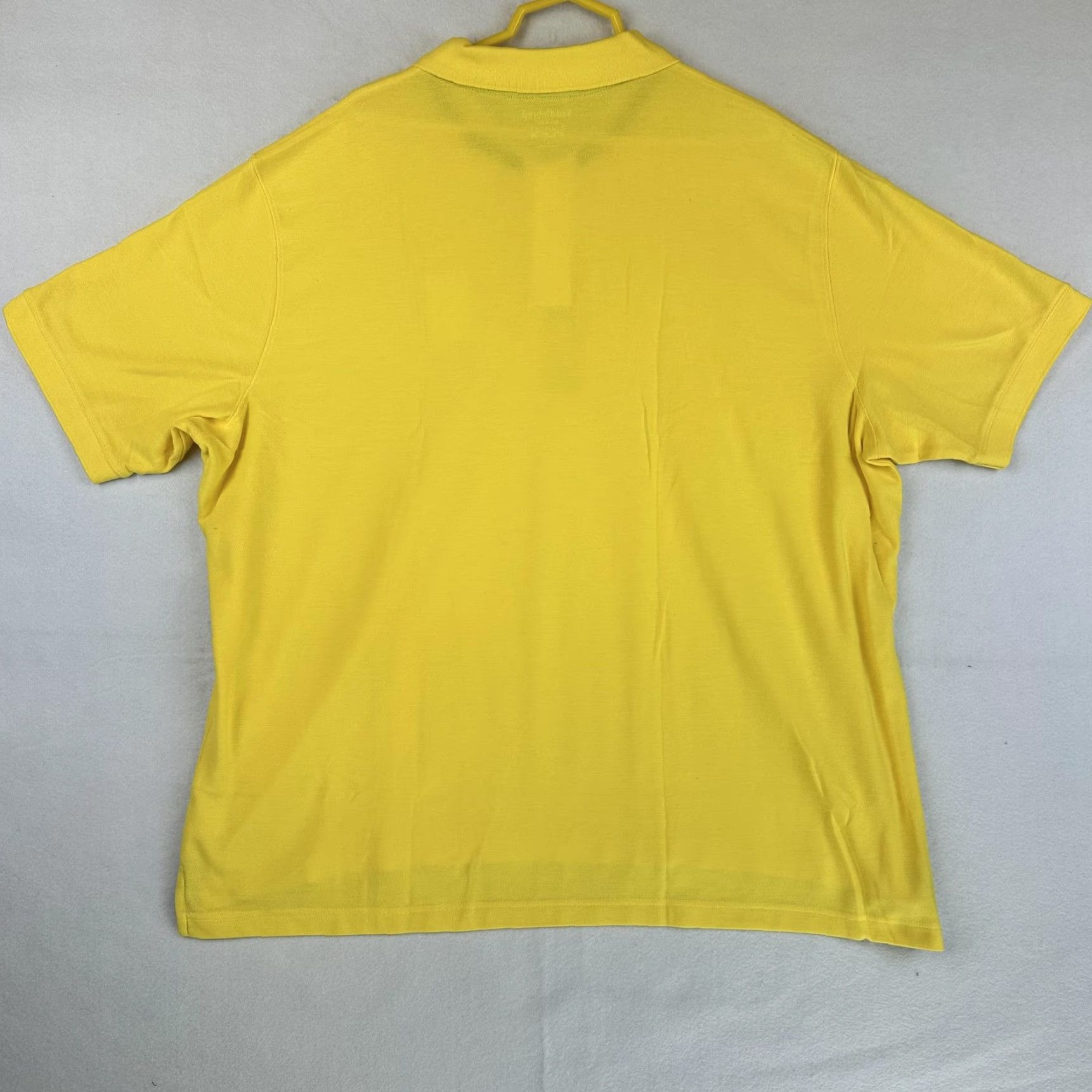 Vintage Saddlebred Polo Shirt Mens 3XL Yellow Big & Tall Comfort Flex UPF 15 Stretch Shirt Mens Size US XXL / EU 58 / 5 - 6 Thumbnail