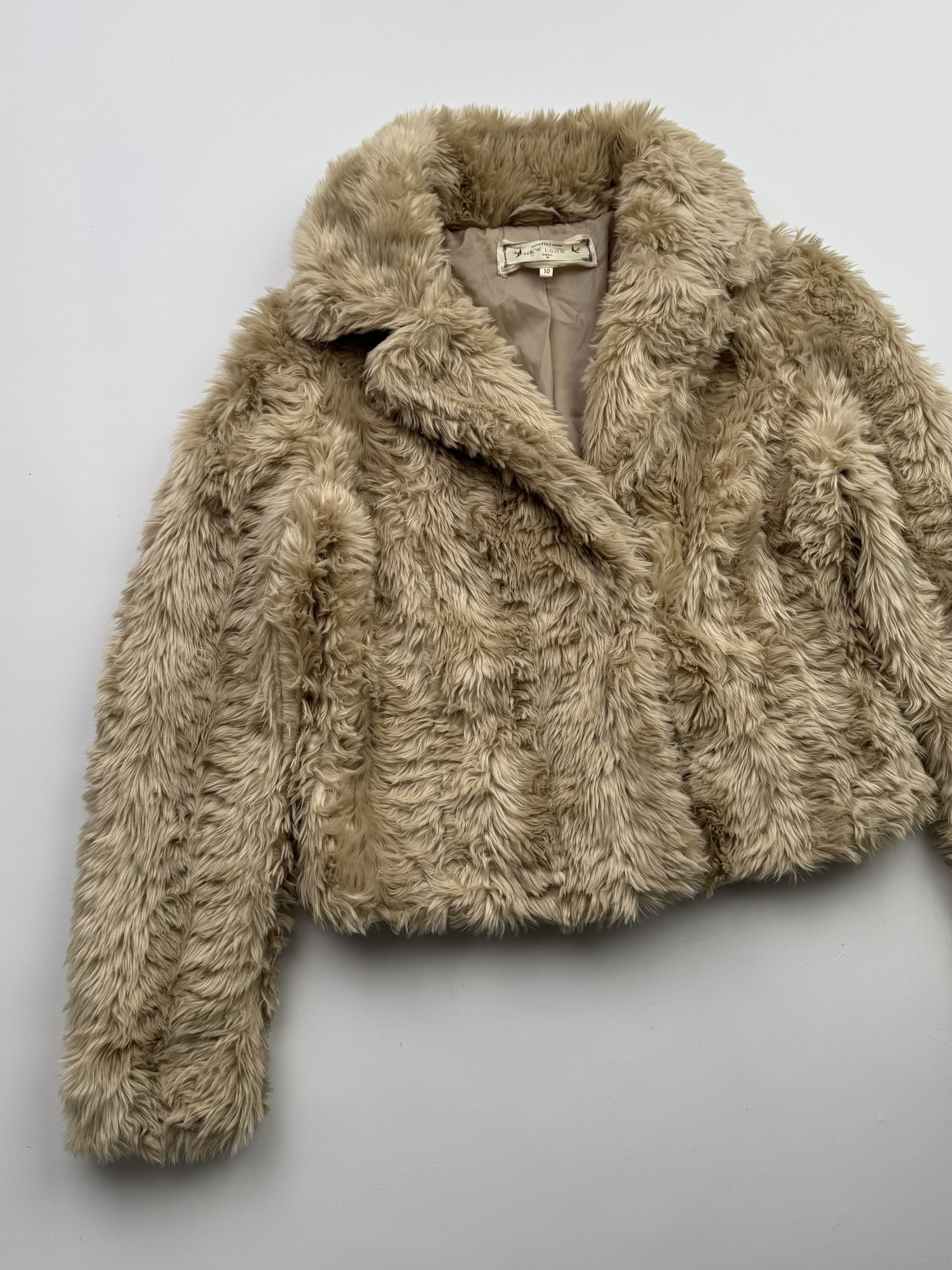 Vintage Vintage Faux Fur Cropped Jacket B330(V151)E2 Size S / US 4 / IT 40 - 2 Thumbnail