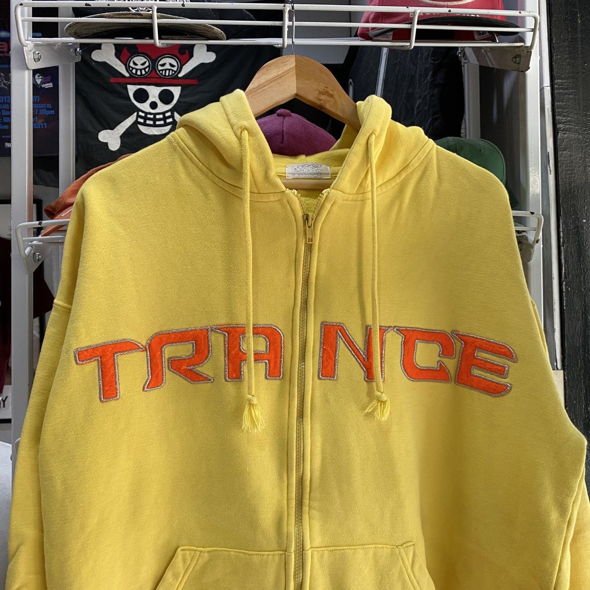 Japanese Brand × Vintage TRANCE Fast-Frame For The Future Hoodie Size US L / EU 52-54 / 3 - 3 Thumbnail