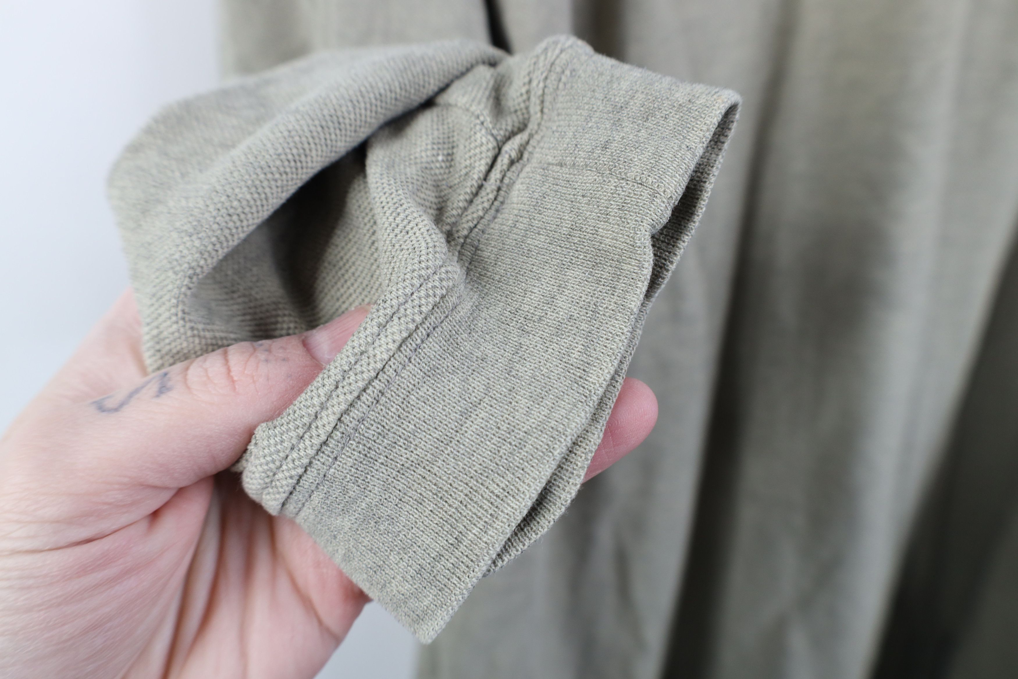 Patagonia Vintage 90s Patagonia Long Sleeve Rugby Polo Shirt Beige Size US XL / EU 56 / 4 - 10 Thumbnail